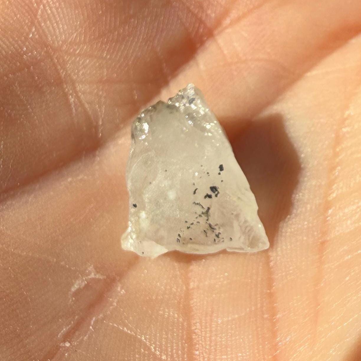 Rare Brazilian Phenacite Crystal 1.65g/8.25 carats, High-Vibration Stone, Spiritual Growth, Meditation, Energy Amplification, Brazil