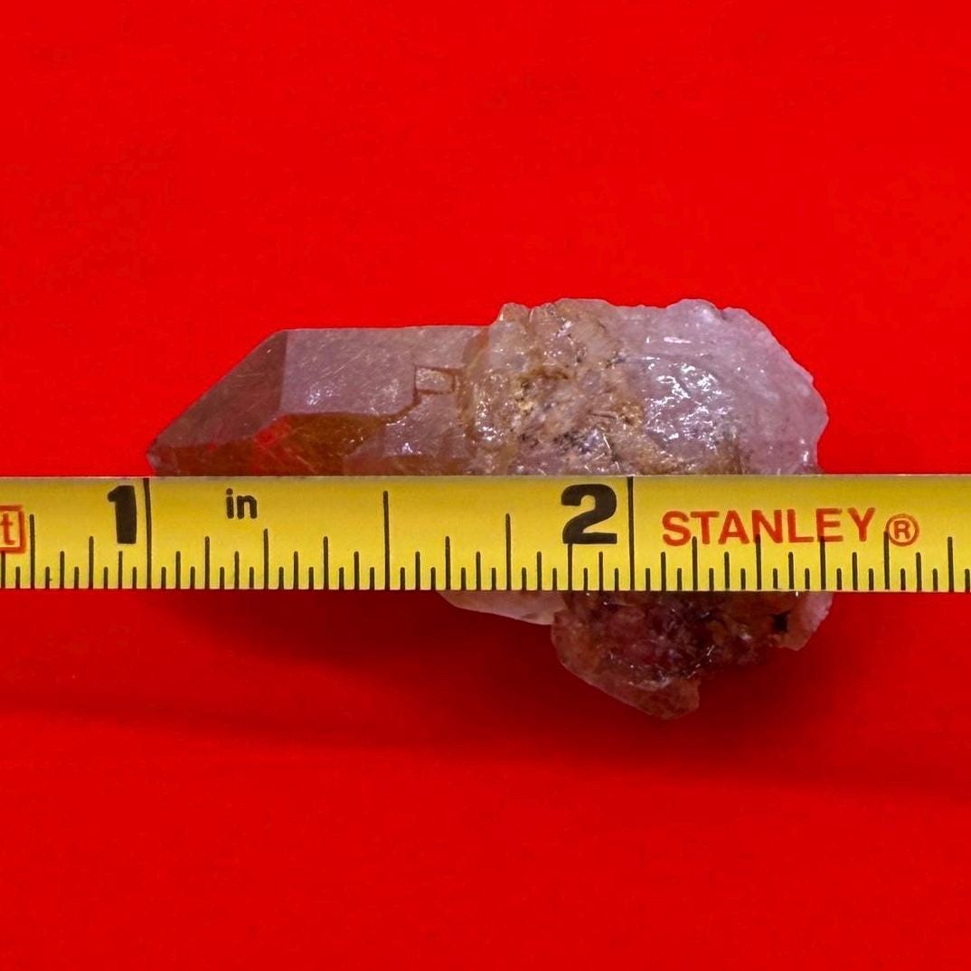 Rare Golden Rutilated Quartz, Brazilian Rutilated Quartz Crystal, Rultile Quartz, Brazilian Crystal, Fine Crystals, Novo Horizonte, 18.98g