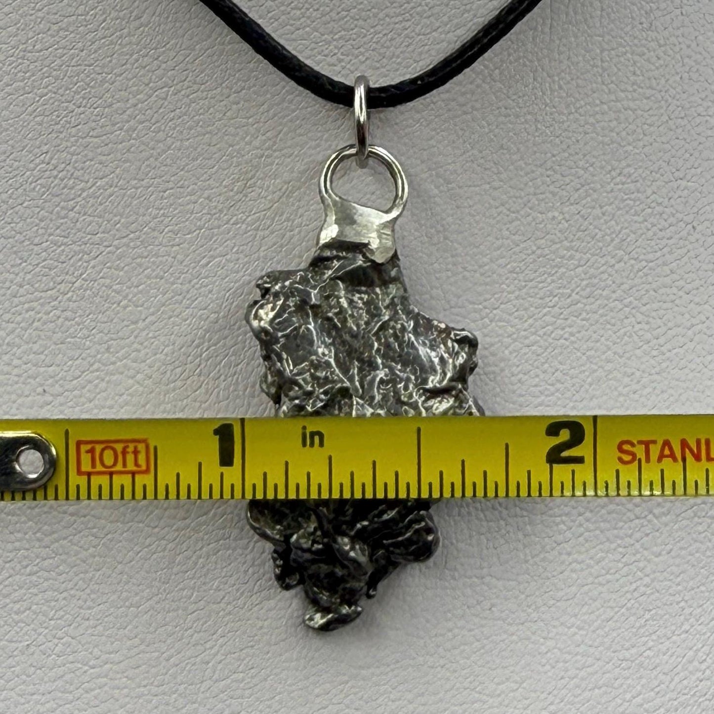 Beautiful Meteorite Pendant, Campo del Cielo, 10.81 grams, Astronomy Gift, Authentic Meteorite, Meteorite Jewelry, Meteorite Pendant, COA