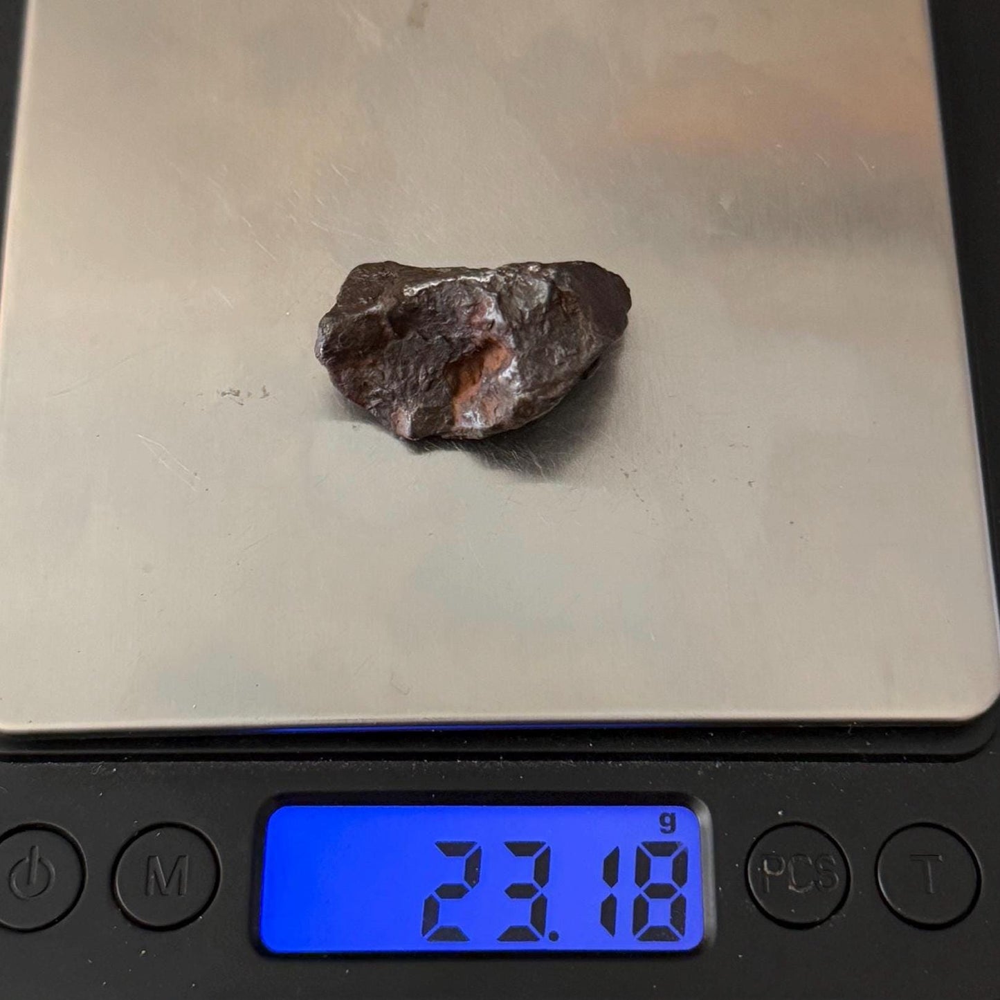 Canyon Diablo Meteorite Specimen, Arizona, 23.18 grams, Rare Meteorite, Iron Meteorite, Astronomy Gift, Space Gift, Energy Work, Meteorite