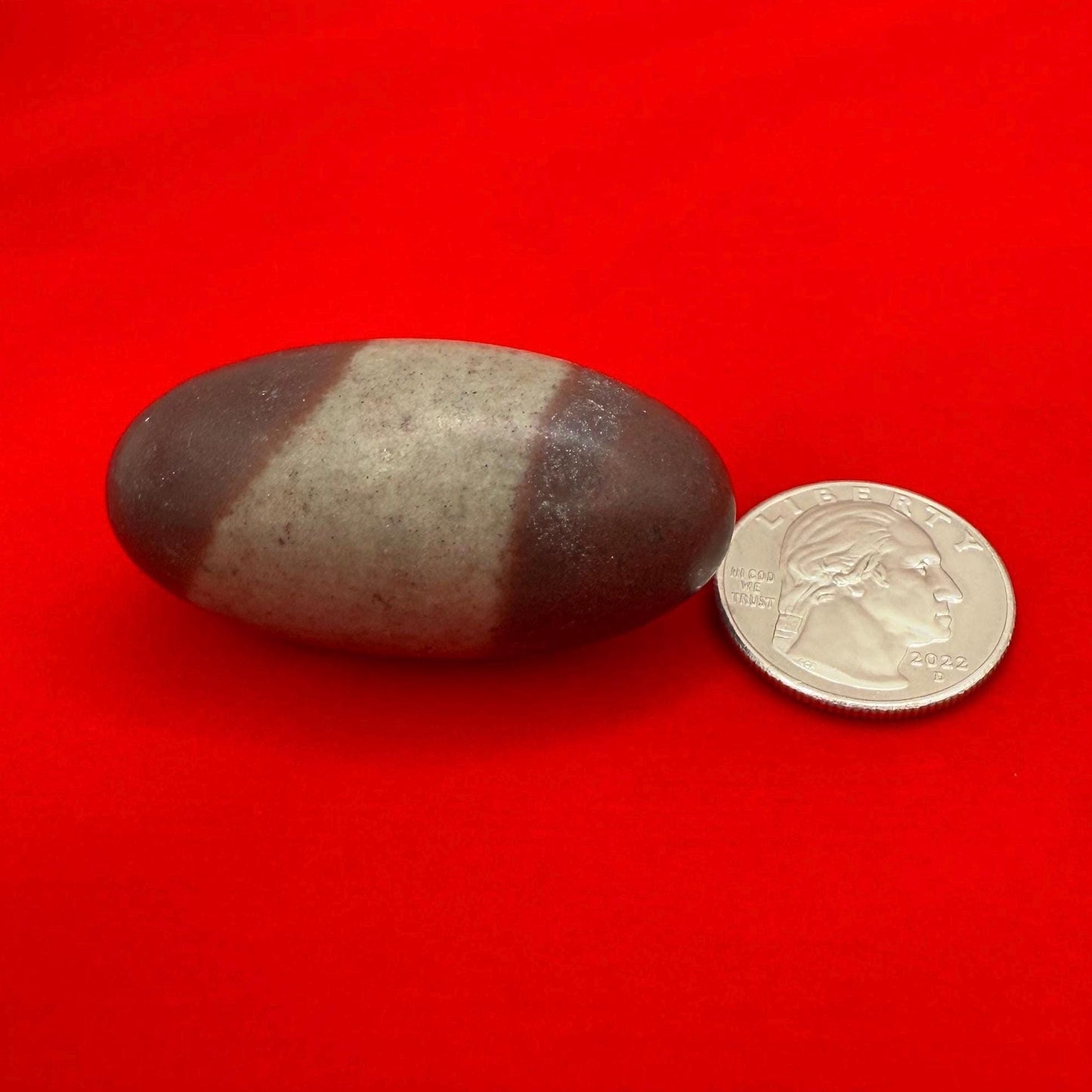 Beautiful Shiva Lingam, India, Hindu God, weighs 1.5 ounces, Shiva, Fertility Stone, Energy Work, Reiki, Rock Collection