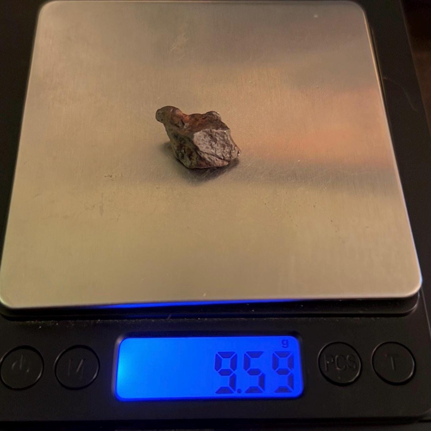 Canyon Diablo Meteorite Specimen, Arizona, 9.59 grams, Rare Meteorite, Iron Meteorite, Astronomy Gift, Space Gift, Energy Work, Meteorite