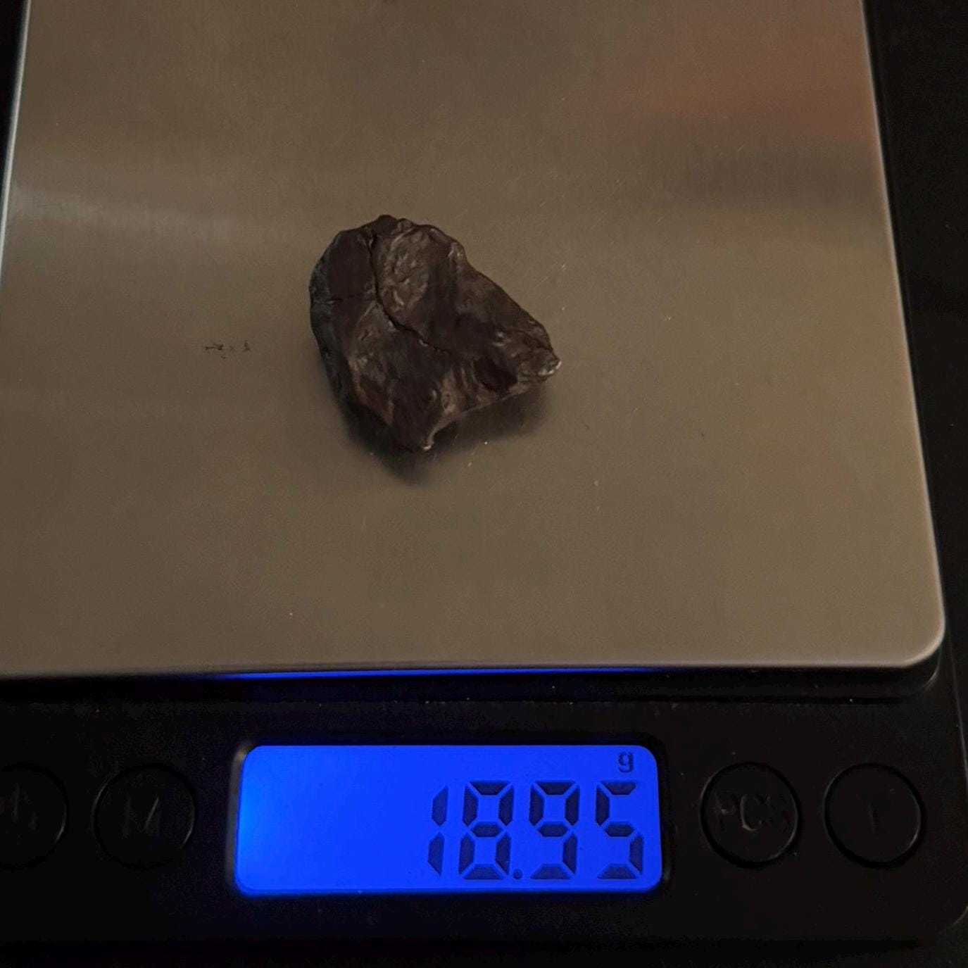 Canyon Diablo Meteorite Specimen, Arizona, 18.95 grams, Rare Meteorite, Iron Meteorite, Astronomy Gift, Space Gift, Energy Work, Meteorite