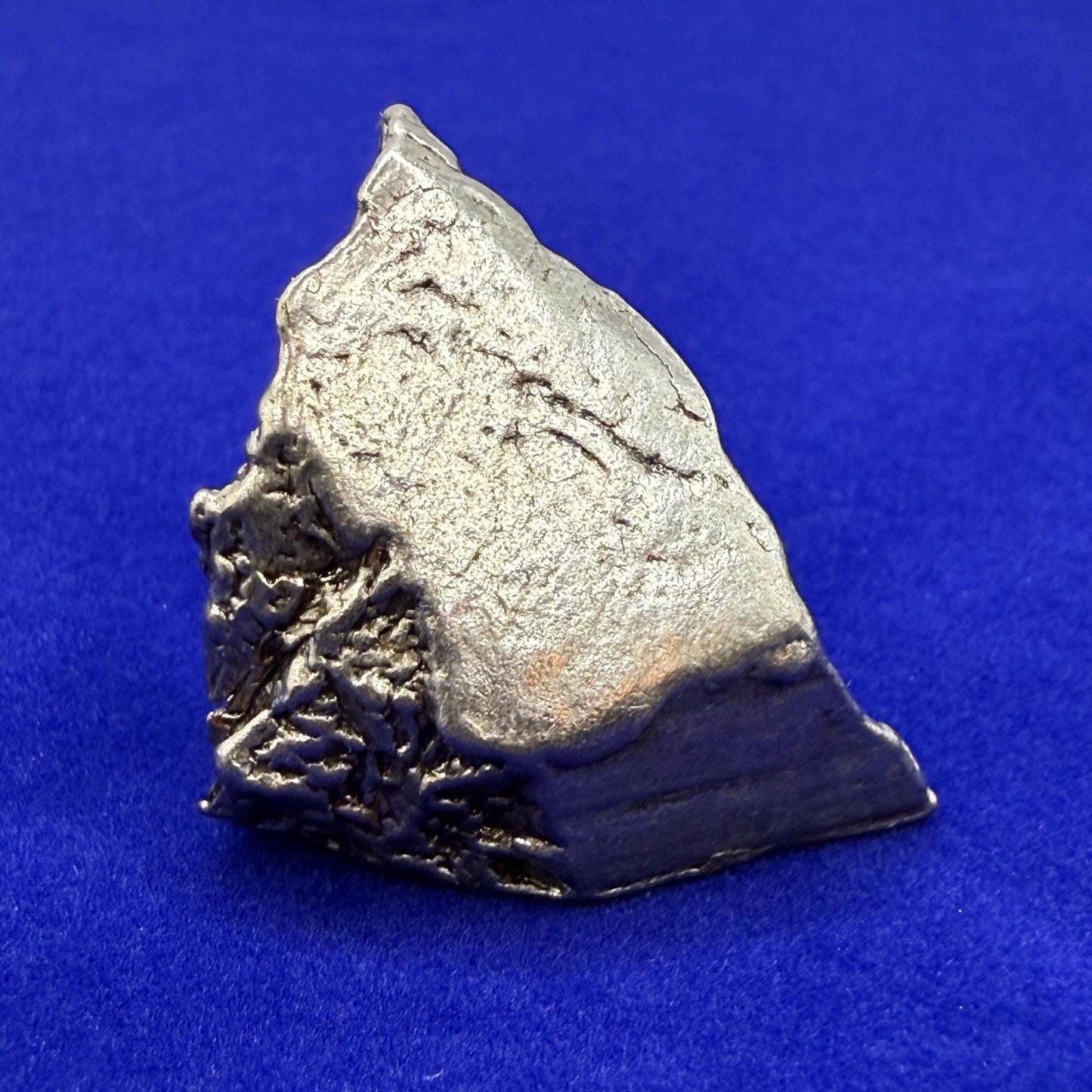 Beautiful Aletai Meteorite Specimen, 24.07 grams, COA, Meteorite Collection, Astronomy Gift, Authentic Iron Meteorite, Space Gift, Space