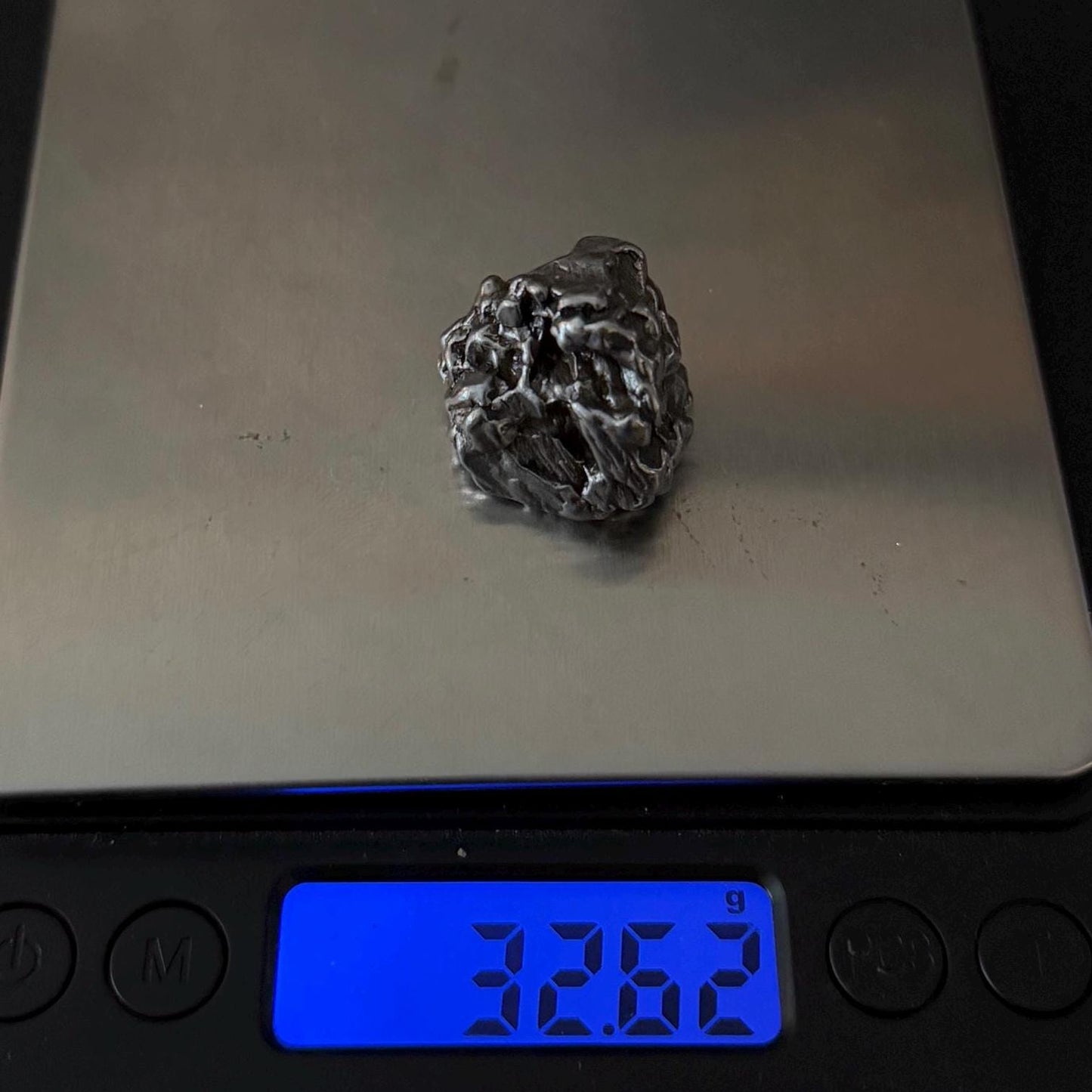 Meteorite Specimen Campo del Cielo 32.62 grams, Office Decor, Astronomy Gift, Space Gift, Iron Paperweight, COA, Iron Meteorite, Meteorite