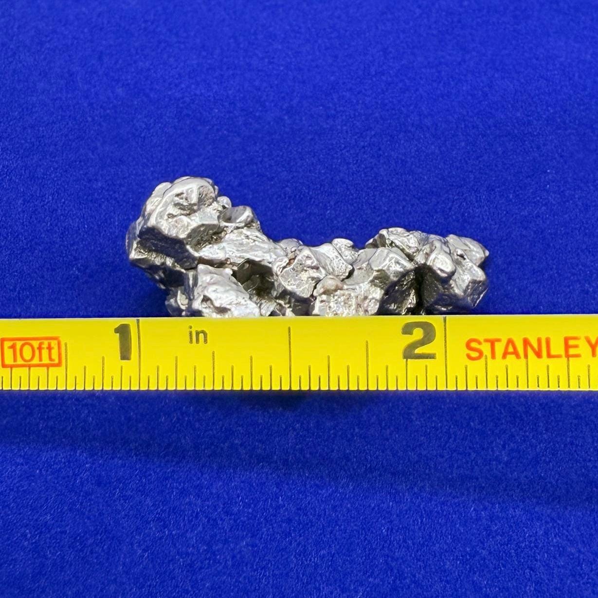 Unique Meteorite Specimen Campo del Cielo 18.11 grams, Rare Moving Piece, Reiki, Astronomy Gift, Display Case and Carrying Bag