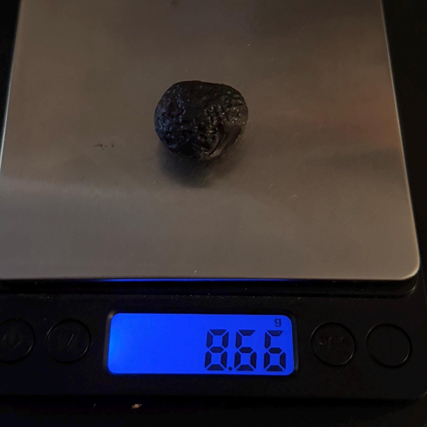 Colombianite Specimen, Beautiful and Translucent, Shamanic, Tektite, Pseudotektite, Obsidian, Healing Energy, Metaphysical, 8.66 grams
