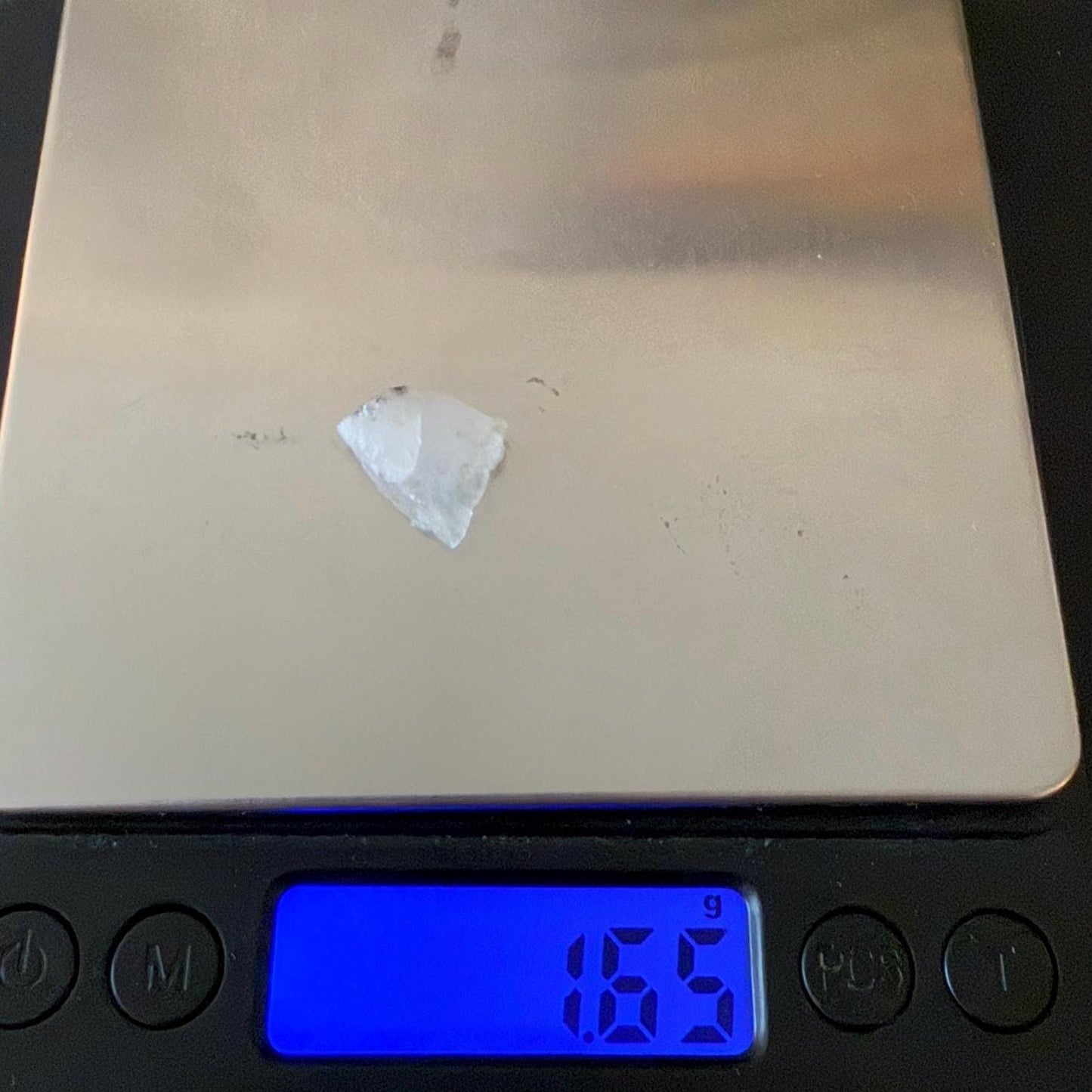 Rare Brazilian Phenacite Crystal 1.65g/8.25 carats, High-Vibration Stone, Spiritual Growth, Meditation, Energy Amplification, Brazil