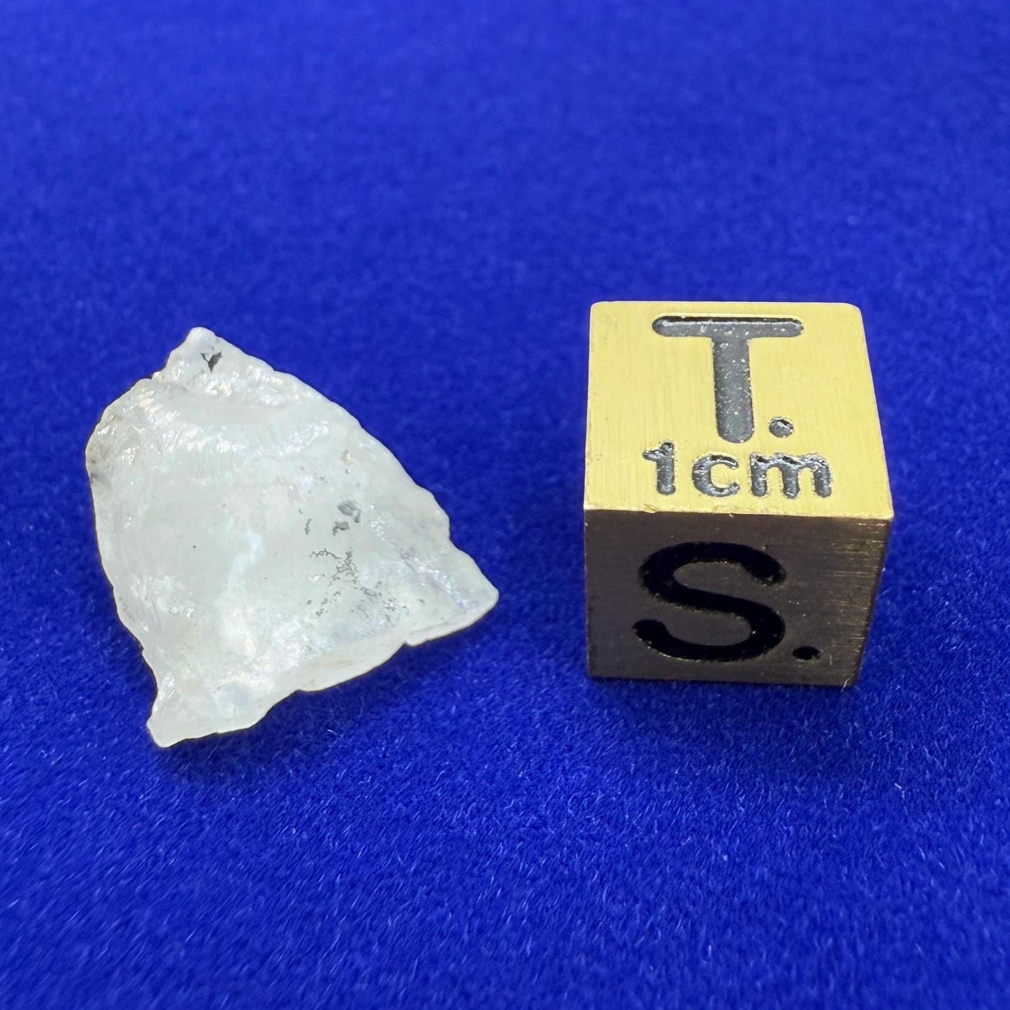 Rare Brazilian Phenacite Crystal 1.65g/8.25 carats, High-Vibration Stone, Spiritual Growth, Meditation, Energy Amplification, Brazil