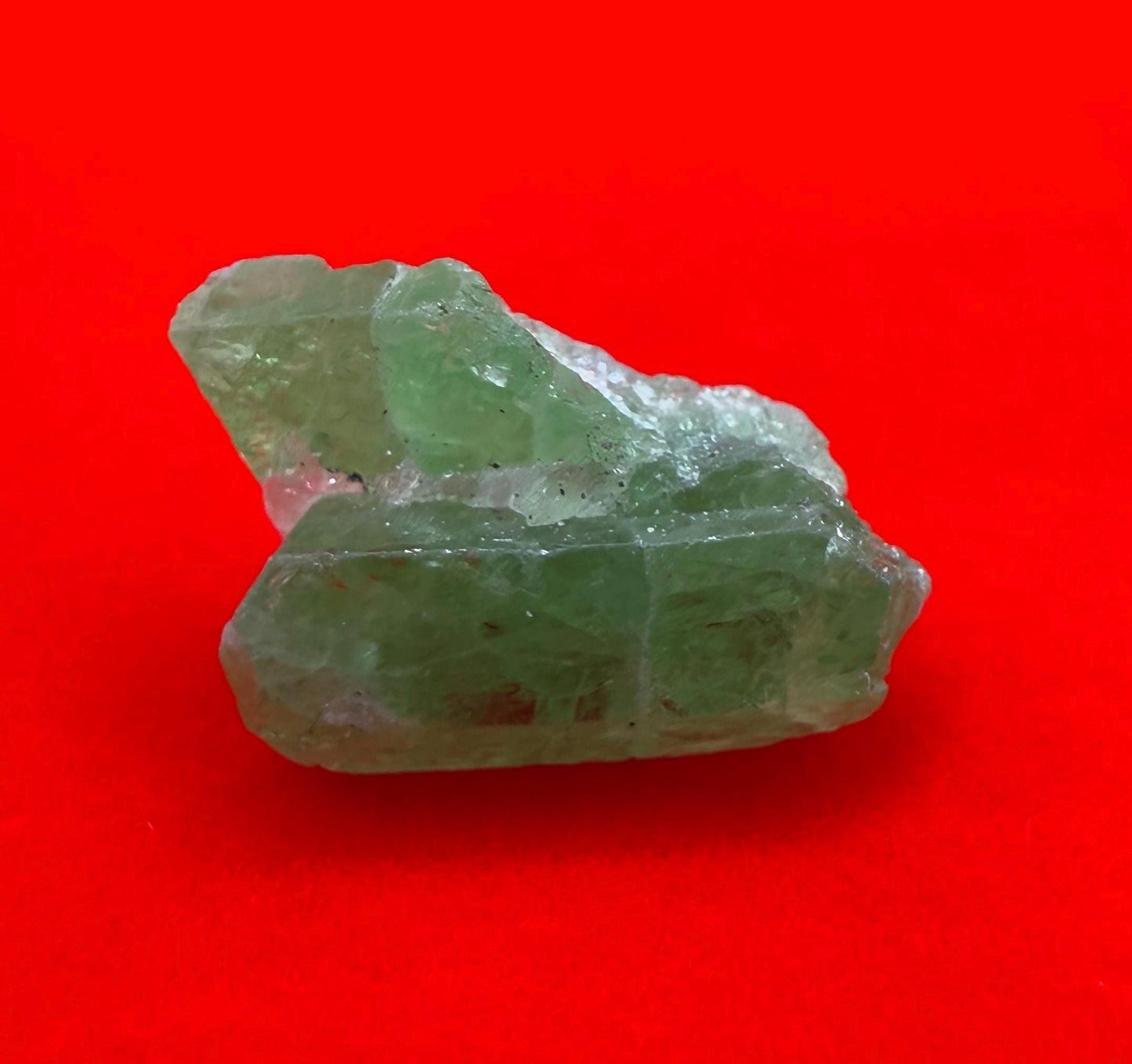 Rare Tsavorite Garnet, 1.73g/ 8.65ct, Mined in Madagascar, Vivid Green Crystal, Heart Chakra Collector’s Gem, Natural Raw Garnet