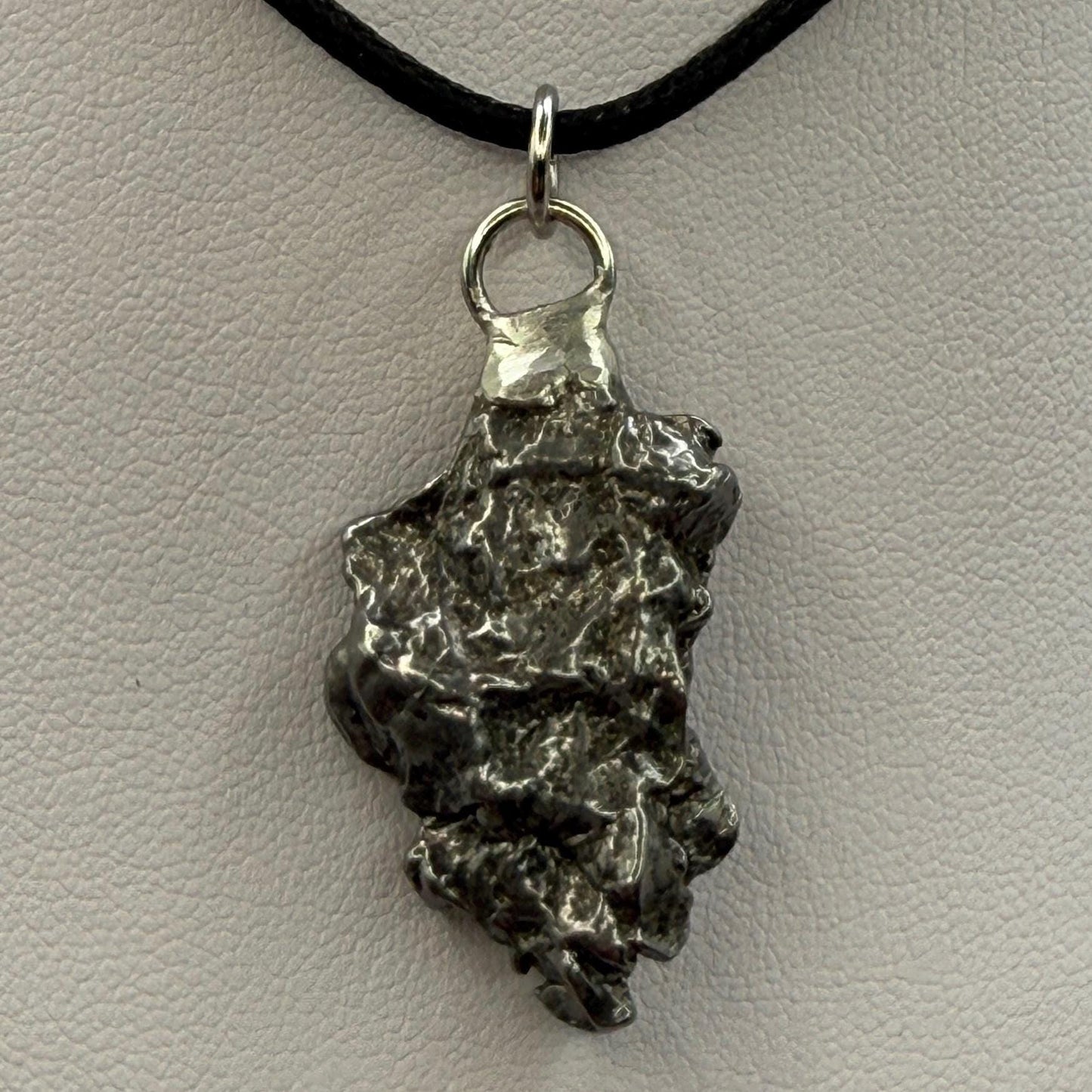 Beautiful Meteorite Pendant, Campo del Cielo, 10.81 grams, Astronomy Gift, Authentic Meteorite, Meteorite Jewelry, Meteorite Pendant, COA