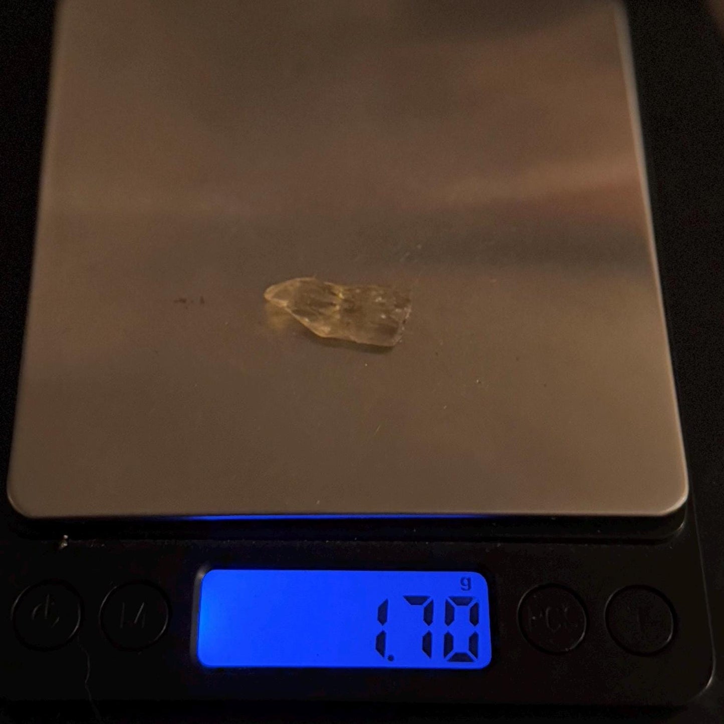 Natural Heliodor Crystal 1.70g/8.5ct, Brazilian Golden Beryl, Raw Heliodor Crystal, Solar Energy, Positivity, Energy Work