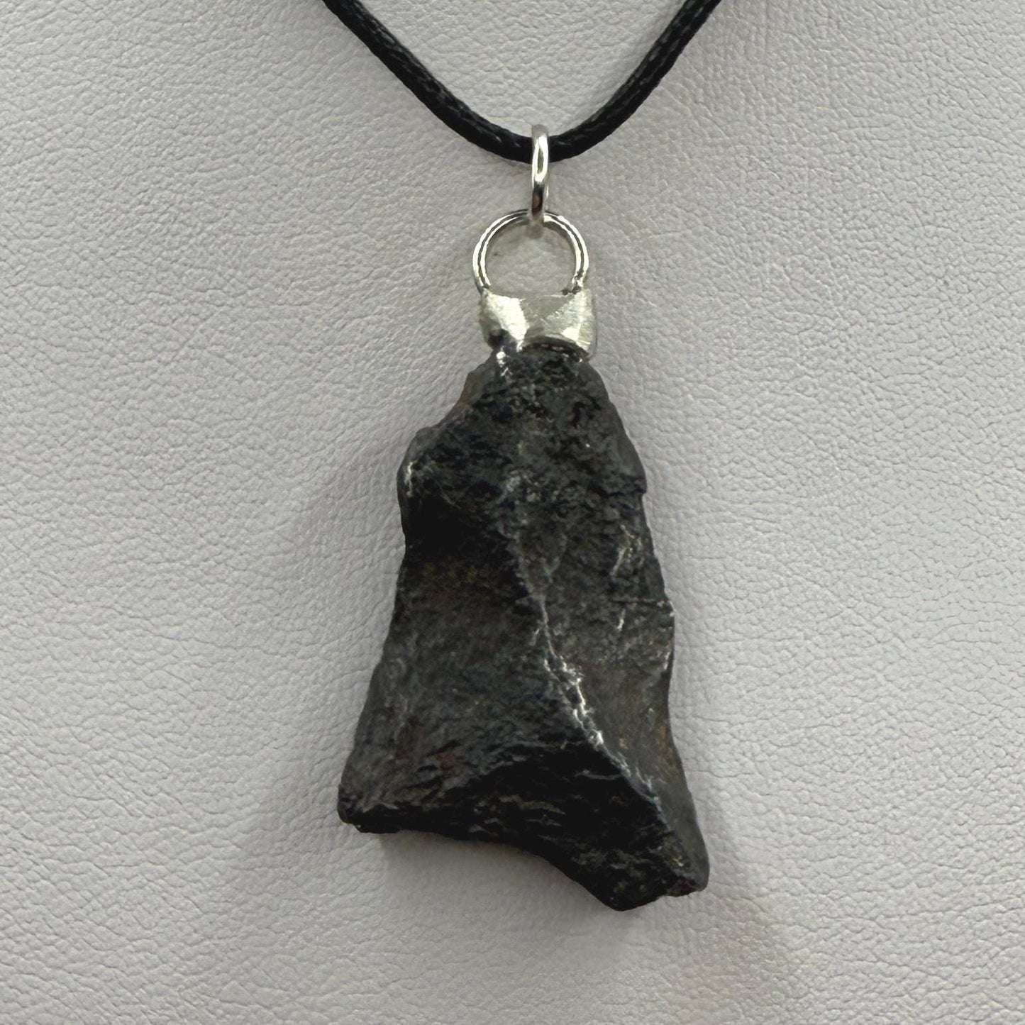 Rare Canyon Diablo Meteorite Pendant 15.50 grams, Beautiful and unique meteorite formation, Astronomy Gift, Space Gift, Iron Meteorite