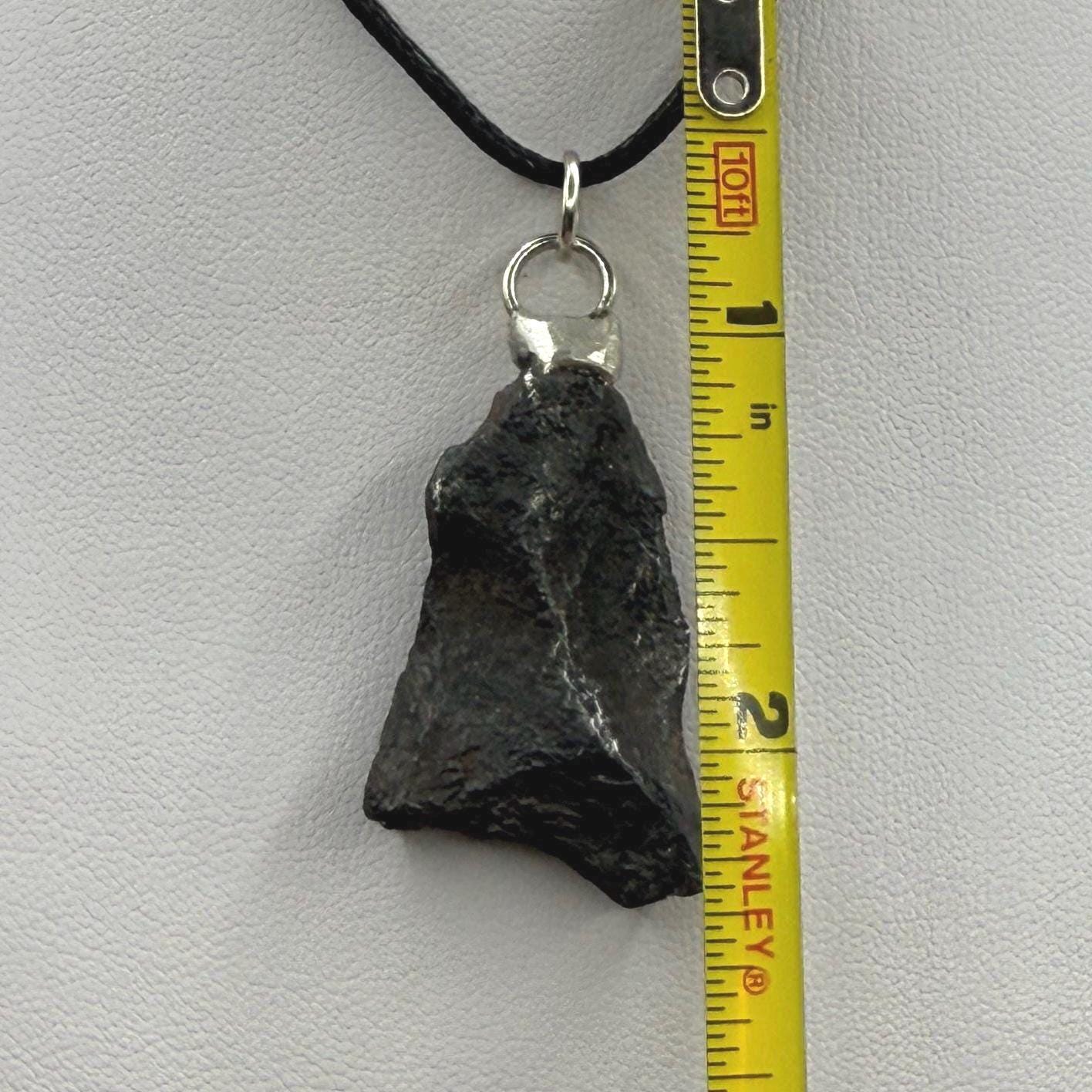 Rare Canyon Diablo Meteorite Pendant 15.50 grams, Beautiful and unique meteorite formation, Astronomy Gift, Space Gift, Iron Meteorite