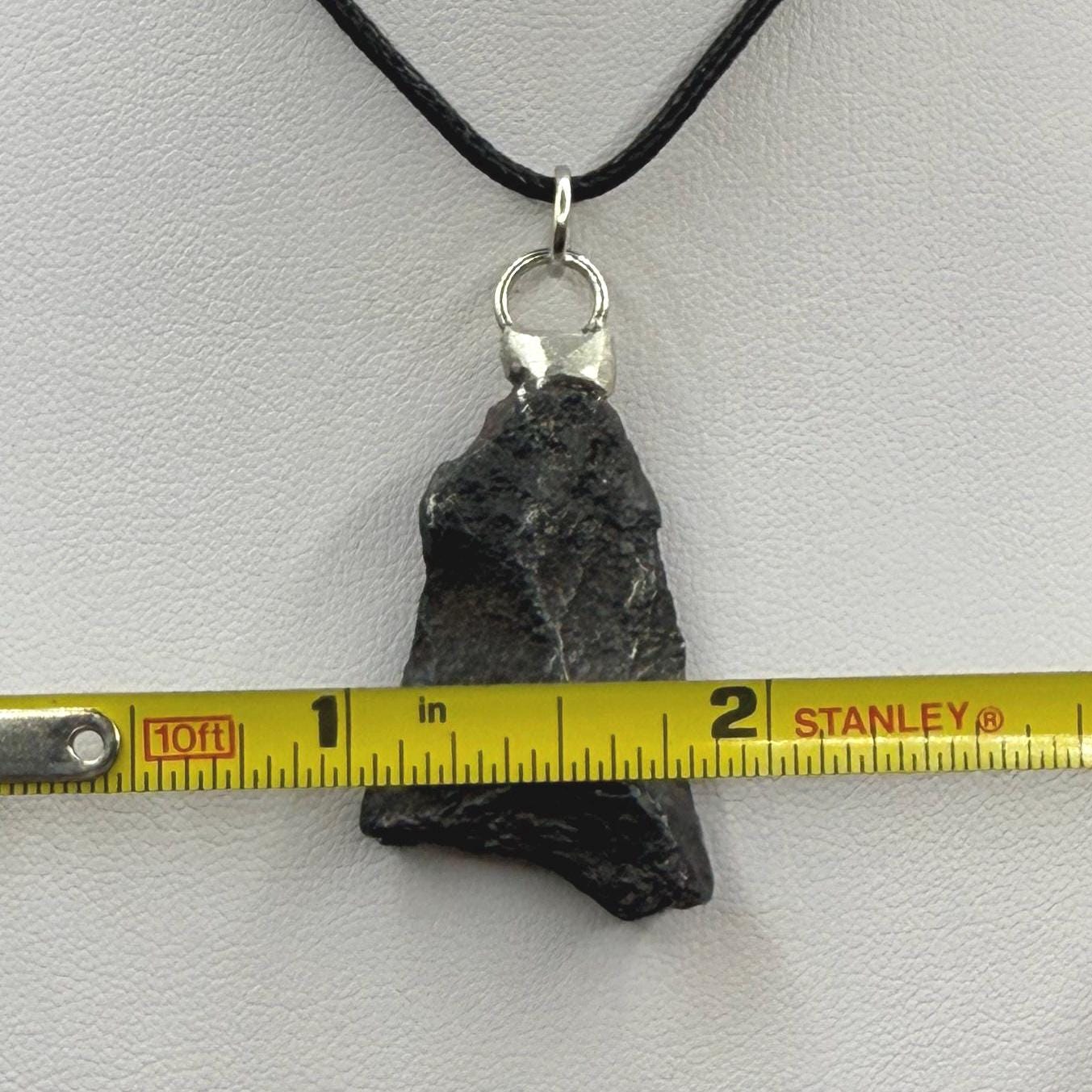 Rare Canyon Diablo Meteorite Pendant 15.50 grams, Beautiful and unique meteorite formation, Astronomy Gift, Space Gift, Iron Meteorite