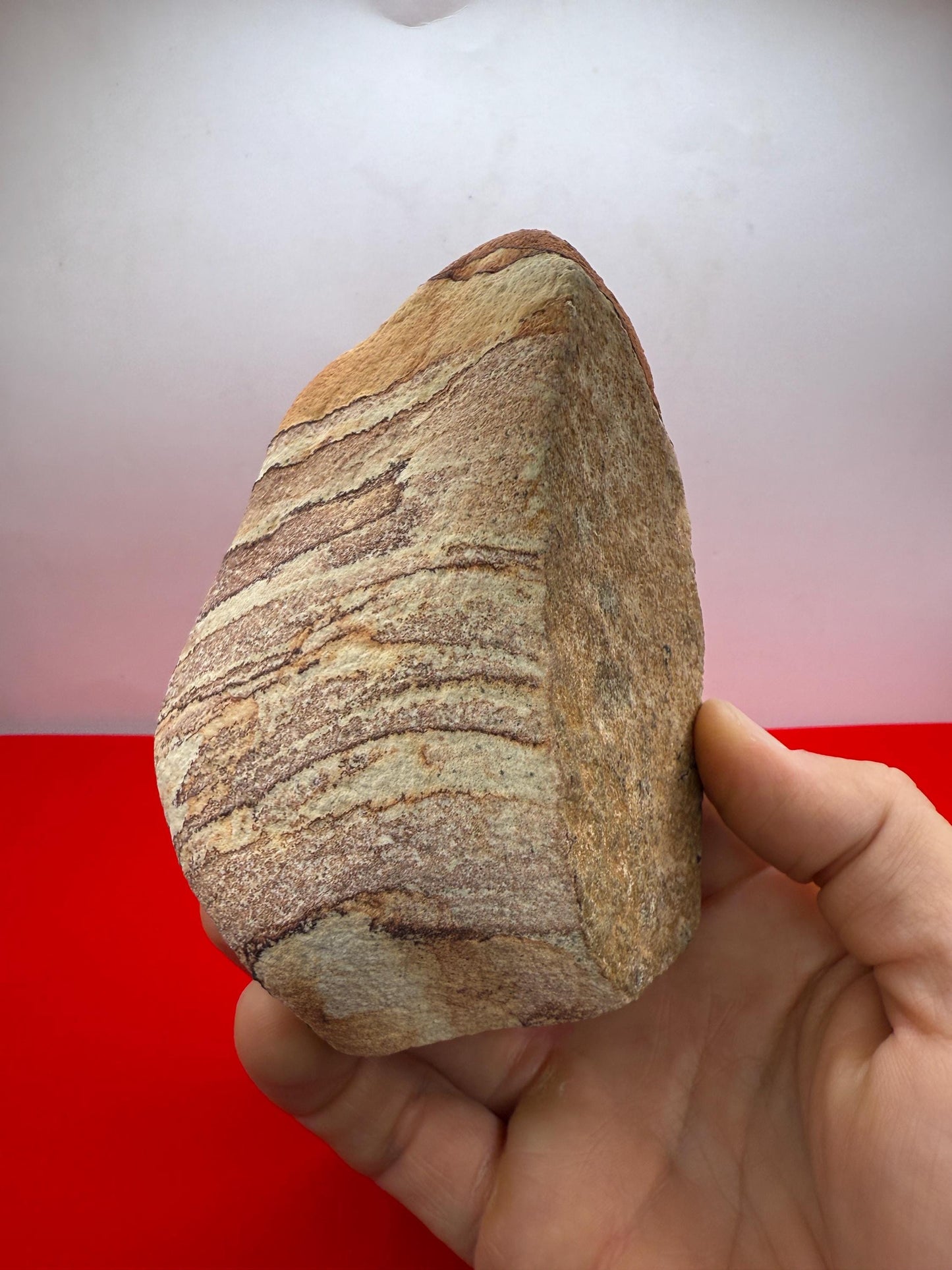 Beautiful Sandstone Sculpture from Kanab Utah, Natural, Shinarump, Sandstone, Sandstone Specimen, Rock Collection, 1 lb 3.8 ounces