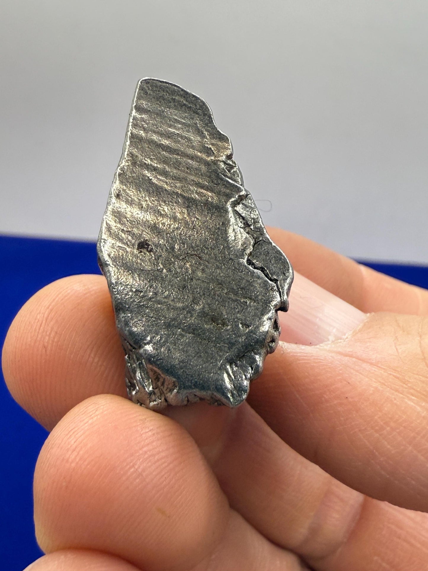 Beautiful Aletai Meteorite Specimen, 24.07 grams, COA, Meteorite Collection, Astronomy Gift, Authentic Iron Meteorite, Space Gift, Space