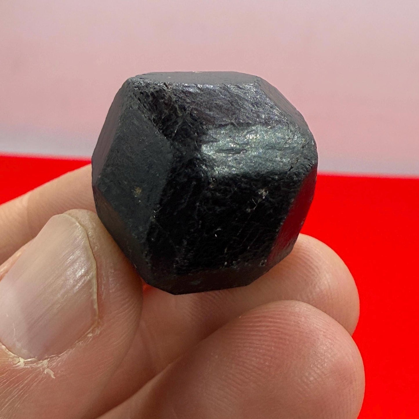 Almandine Garnet, Garnet, Morocco, Natural Garnet, Authentic, Manifestation, Protection, Rock Collection, Dodecahedron, 25.40 grams