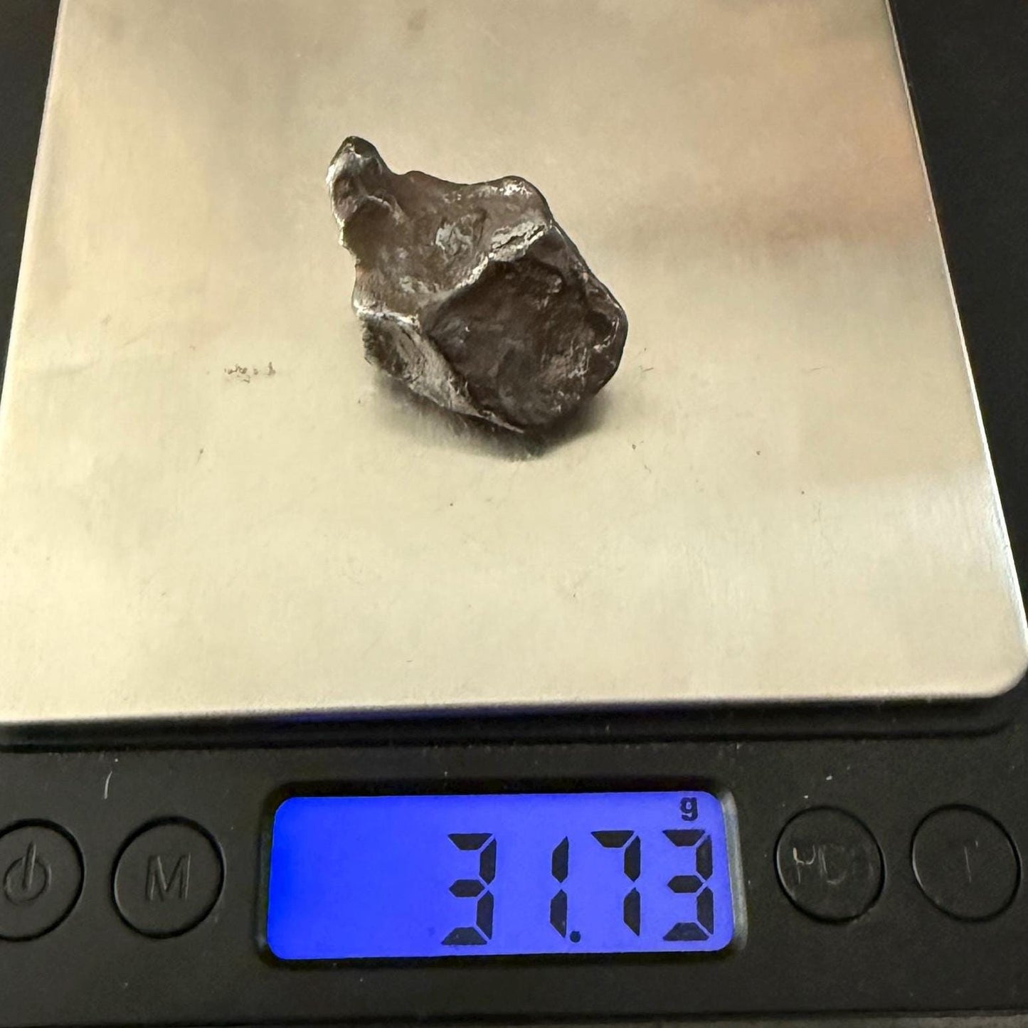 Rare and Unique Agoudal Meteorite Specimen, grams, Iron Meteorite, Astronomy Gift, Space Gift, Iron Meteorite, 31.73 grams, From Space