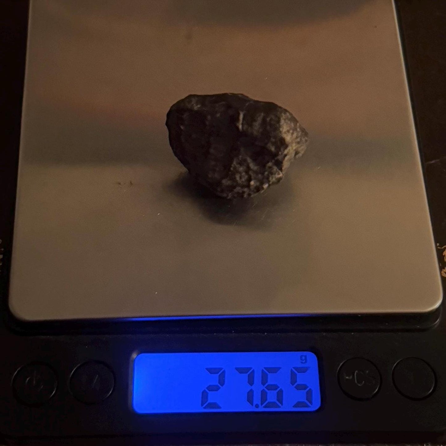 Meteorite NWA 869 Chondrite Stony Meteorite, 27.65 grams, Authentic Meteorite, Meteorite Collection, COA, Astronomy Gift, Space Gift