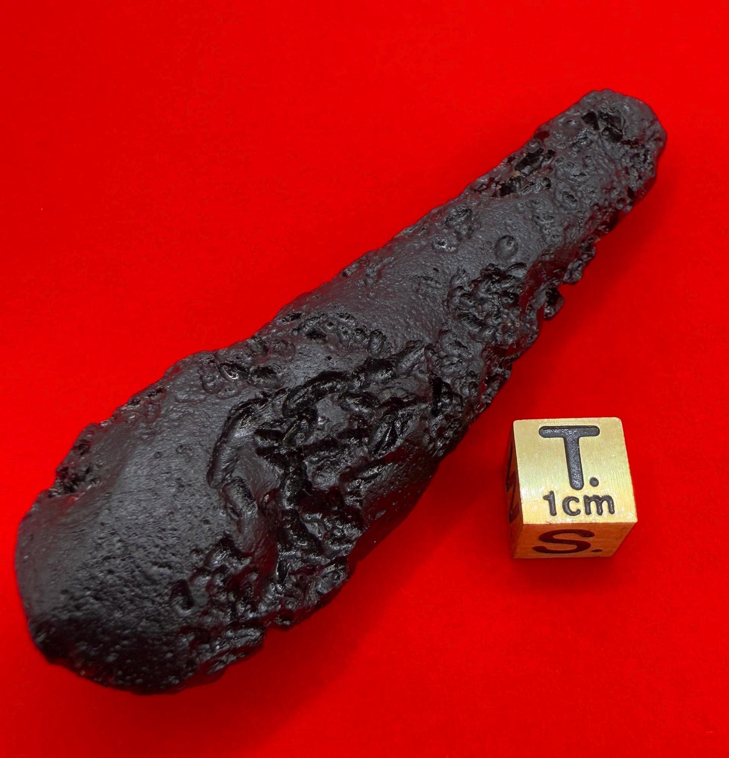 Beautiful Tektite, Indonesia, Indochinite Tektite, Rock Impactite, Reiki, Tektite Collection, 38.75 grams, Astronomy Gift, Tektite, Space Gi