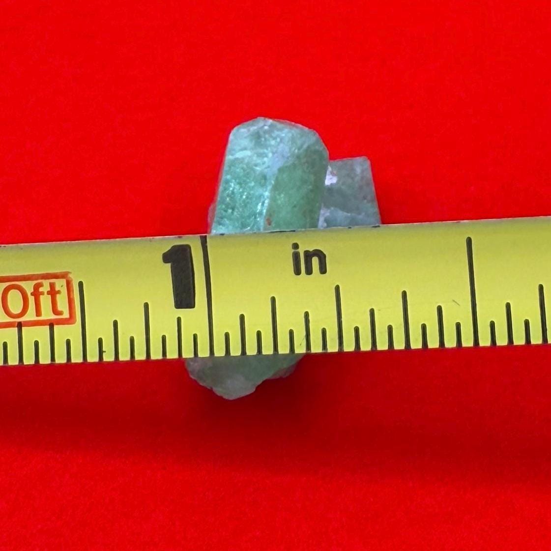 Rare Tsavorite Garnet, 1.73g/ 8.65ct, Mined in Madagascar, Vivid Green Crystal, Heart Chakra Collector’s Gem, Natural Raw Garnet
