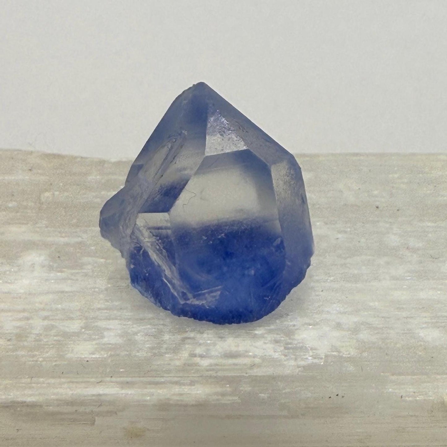 Rare Blue Dumortierite Crystal from Bahia, Brazil, Terminated– 4.28g/21.4ct, Gemstone for Collectors, Meditation, Reiki, Healing Decor