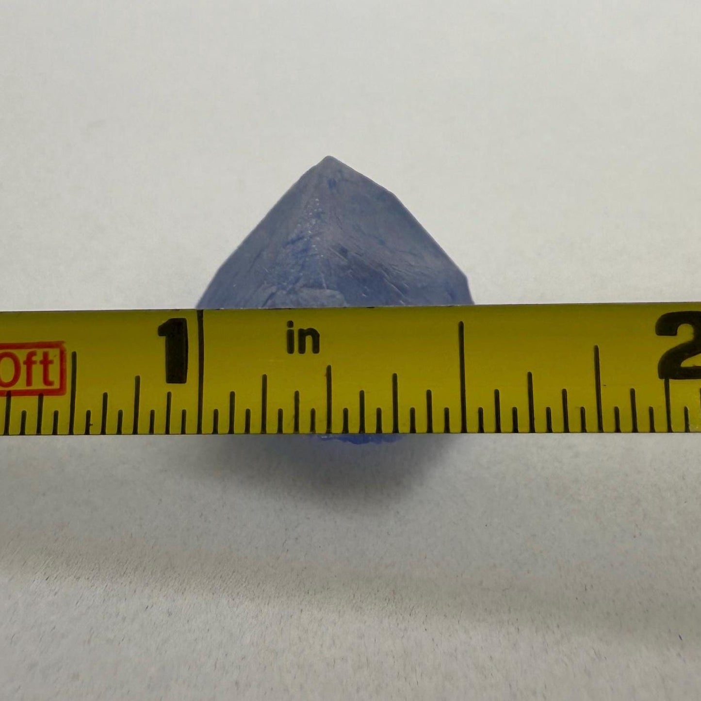 Rare Blue Dumortierite Crystal from Bahia, Brazil, Terminated– 4.28g/21.4ct, Gemstone for Collectors, Meditation, Reiki, Healing Decor