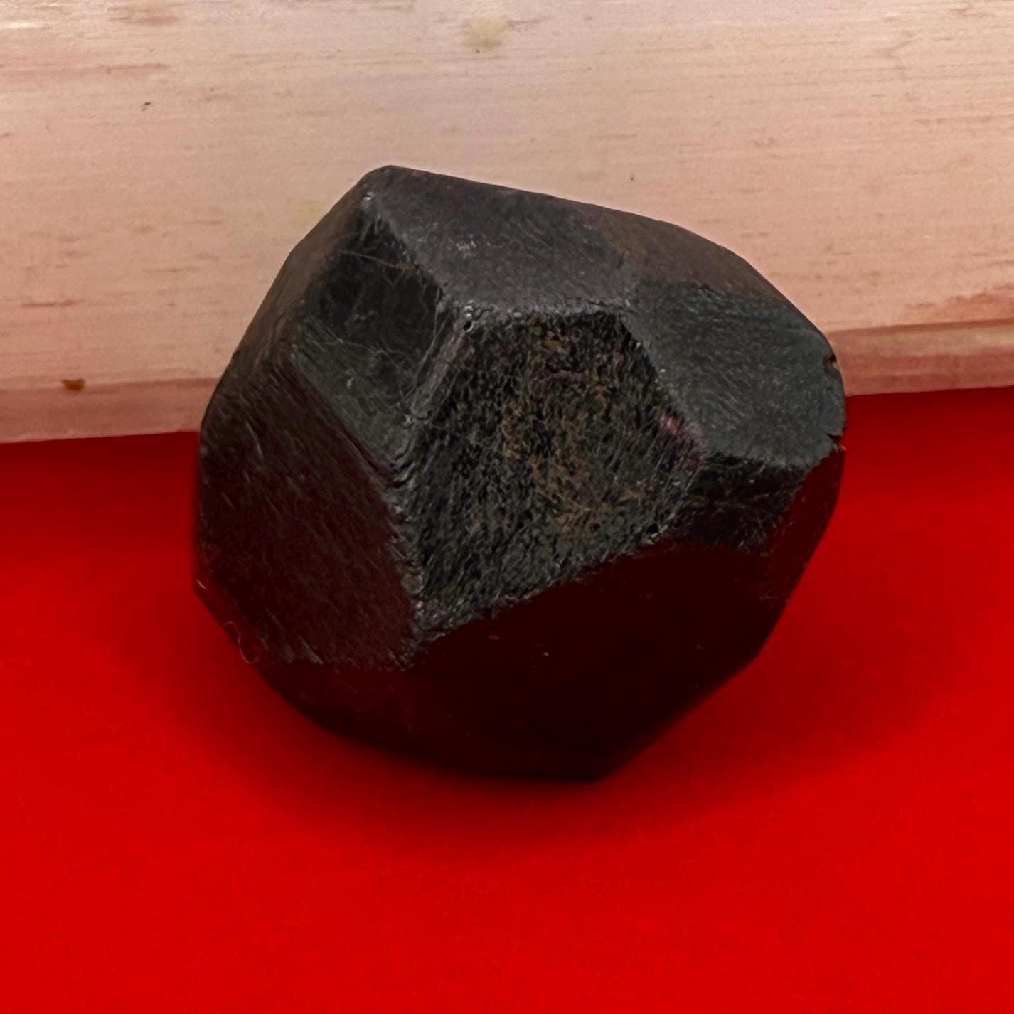 Almandine Garnet, Garnet, Morocco, Natural Garnet, Authentic, Manifestation, Protection, Rock Collection, Dodecahedron, 18.71 grams