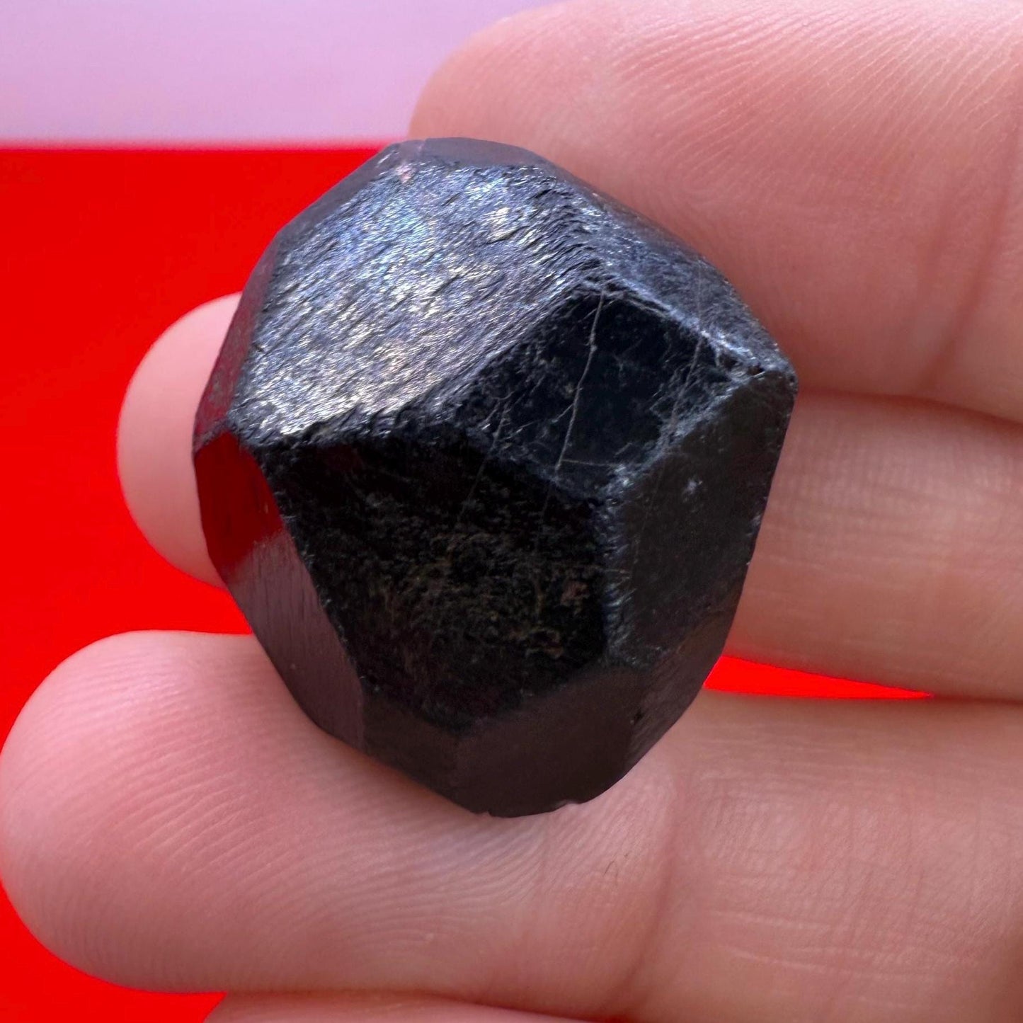 Almandine Garnet, Garnet, Morocco, Natural Garnet, Authentic, Manifestation, Protection, Rock Collection, Dodecahedron, 18.71 grams