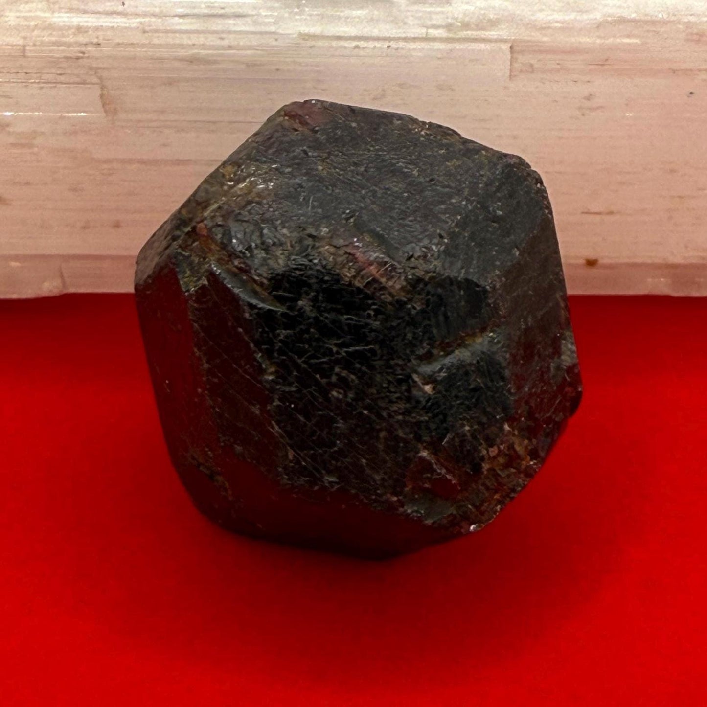 Almandine Garnet, Garnet, Morocco, Natural Garnet, Authentic, Manifestation, Protection, Rock Collection, Dodecahedron, 31.38 grams