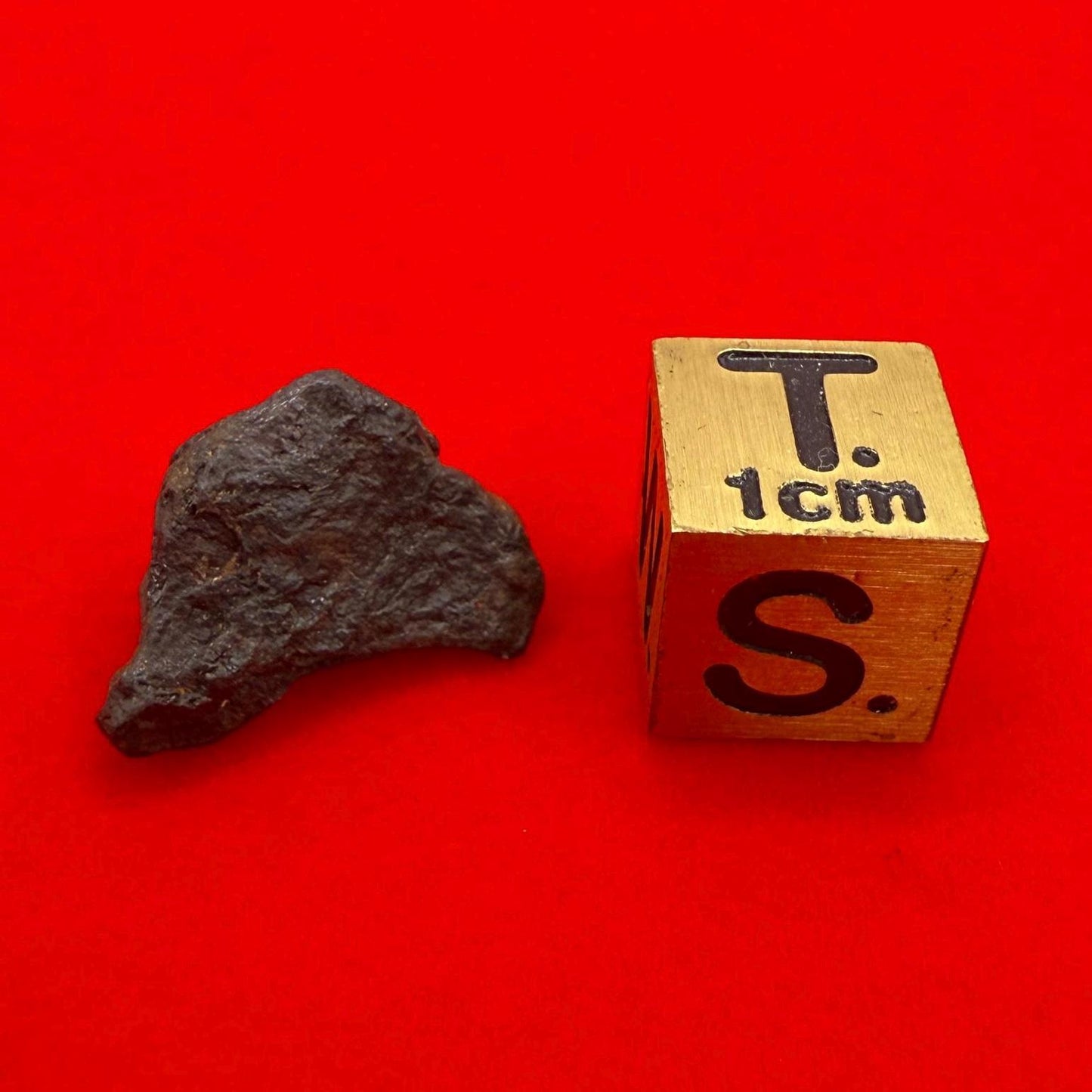 Canyon Diablo Meteorite Specimen, Arizona, 3.52 grams, Rare Meteorite, Iron Meteorite, Astronomy Gift, Space Gift, Energy Work, Meteorite