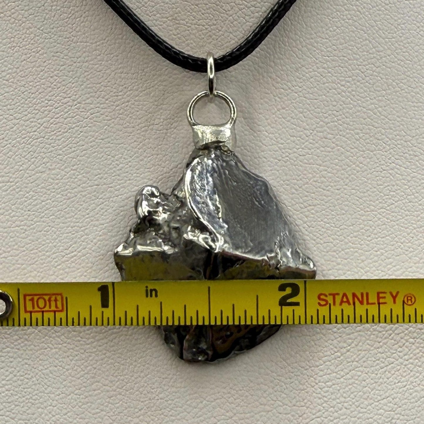 Beautiful Aletai Meteorite Pendant, 23.69 grams, Astronomy Gift, Authentic Meteorite, Meteorite Jewelry, Meteorite Pendant, COA, Space Gift