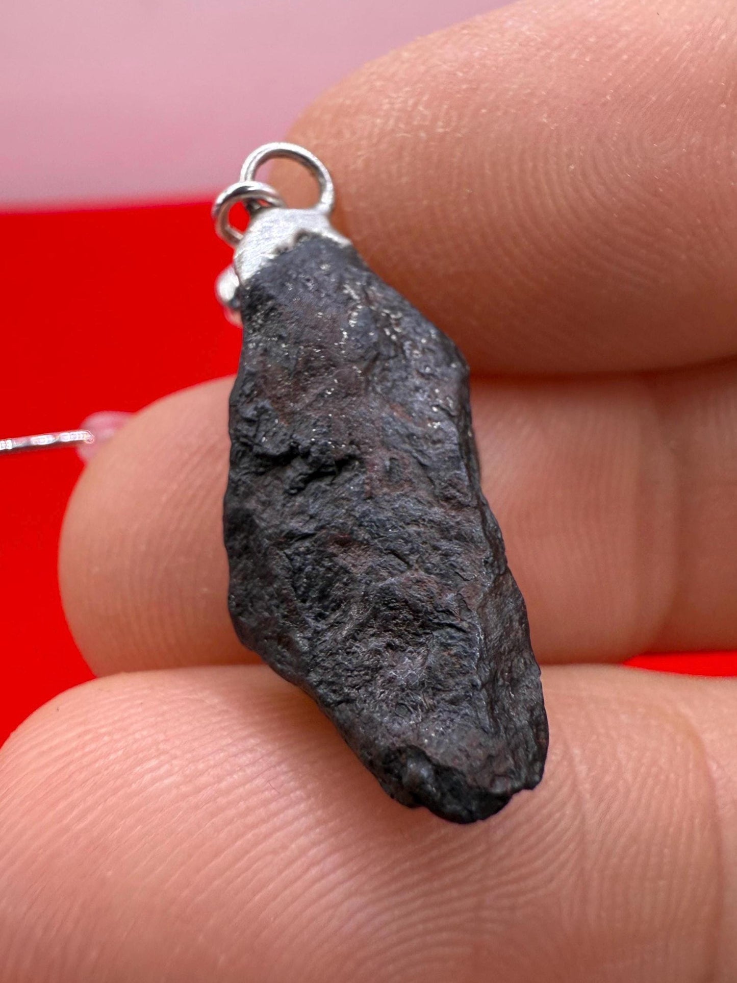 Canyon Diablo Meteorite Earings, Meteorite Earings, Fishhook Earrings, Space Jewelry, Dangle Earrings, Handmade Earrings, 9.18 Grams