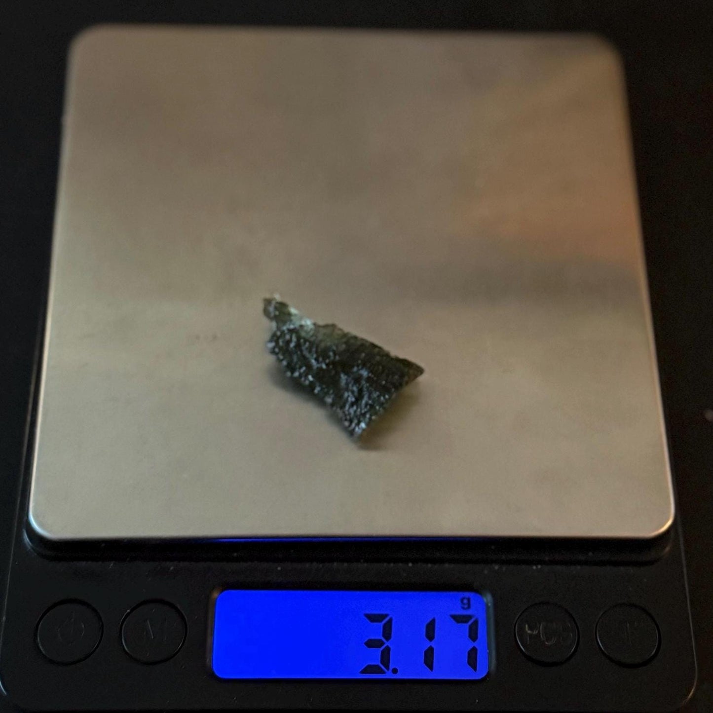 Moldavite Tektite Specimen, High Quality, Transformation, Manifestation, Reiki, Athentic, Moldavite Crystal, 3.17 grams|15.85 carats