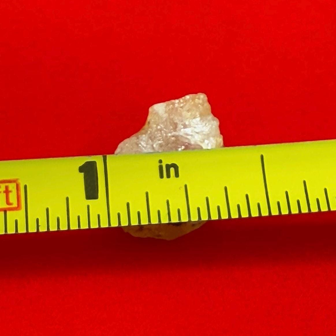 Rare Golden Brazilian Phenacite Crystal 0.94g, 4.7 carats, High-Vibration Energy Stone, Spiritual Growth, Transformation, and Meditation