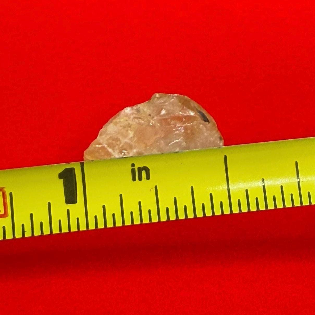 Rare Golden Brazilian Phenacite Crystal 0.94g, 4.7 carats, High-Vibration Energy Stone, Spiritual Growth, Transformation, and Meditation
