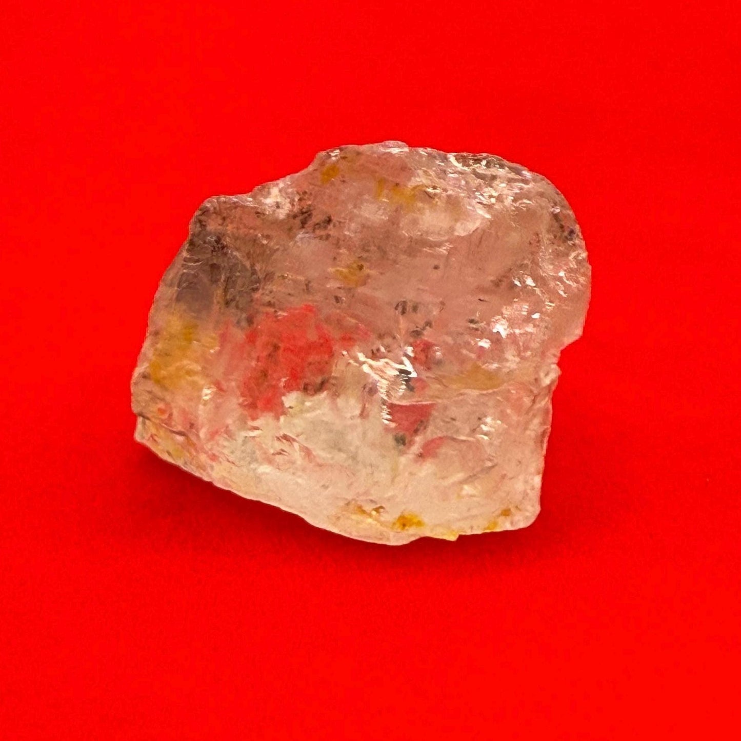 Beautiful Phenacite|Phenakite Crystal, Gold Colored Specks, Authentic Phenacite, Awakening, Brazilian Phenacite, 2.92 grams, 14.6 Carats