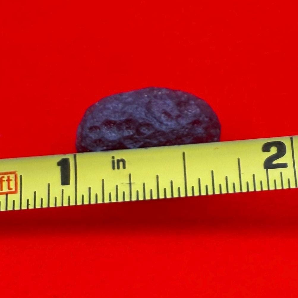 Colombianite Specimen, Beautiful and Translucent, Shamanic, Tektite, Pseudotektite, Obsidian, Healing Energy, Metaphysical, 3.0 grams