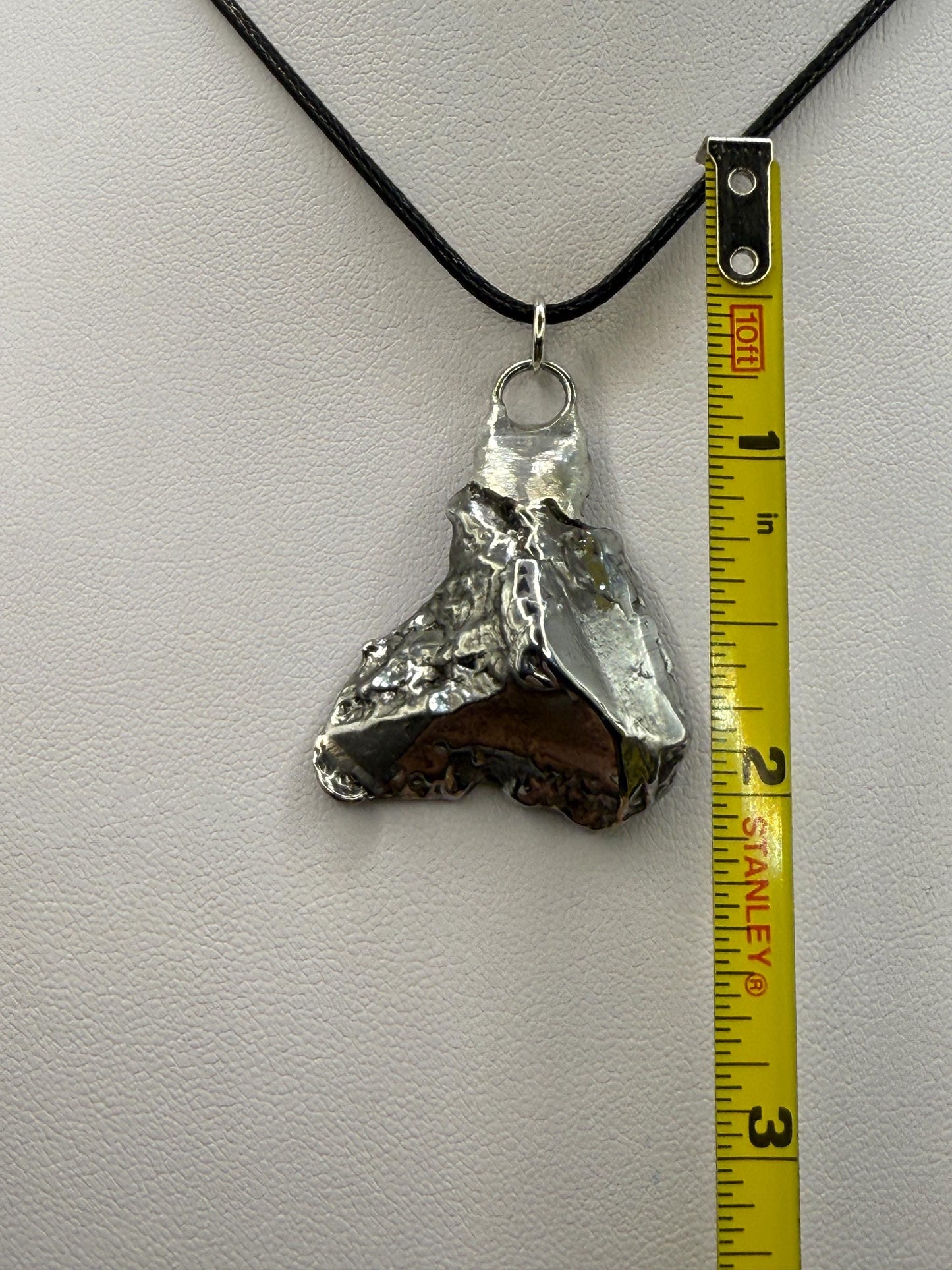 Beautiful Aletai Meteorite Pendant, 22.88 grams, Astronomy Gift, Authentic Meteorite, Meteorite Jewelry, Meteorite Pendant, COA, Space Gift
