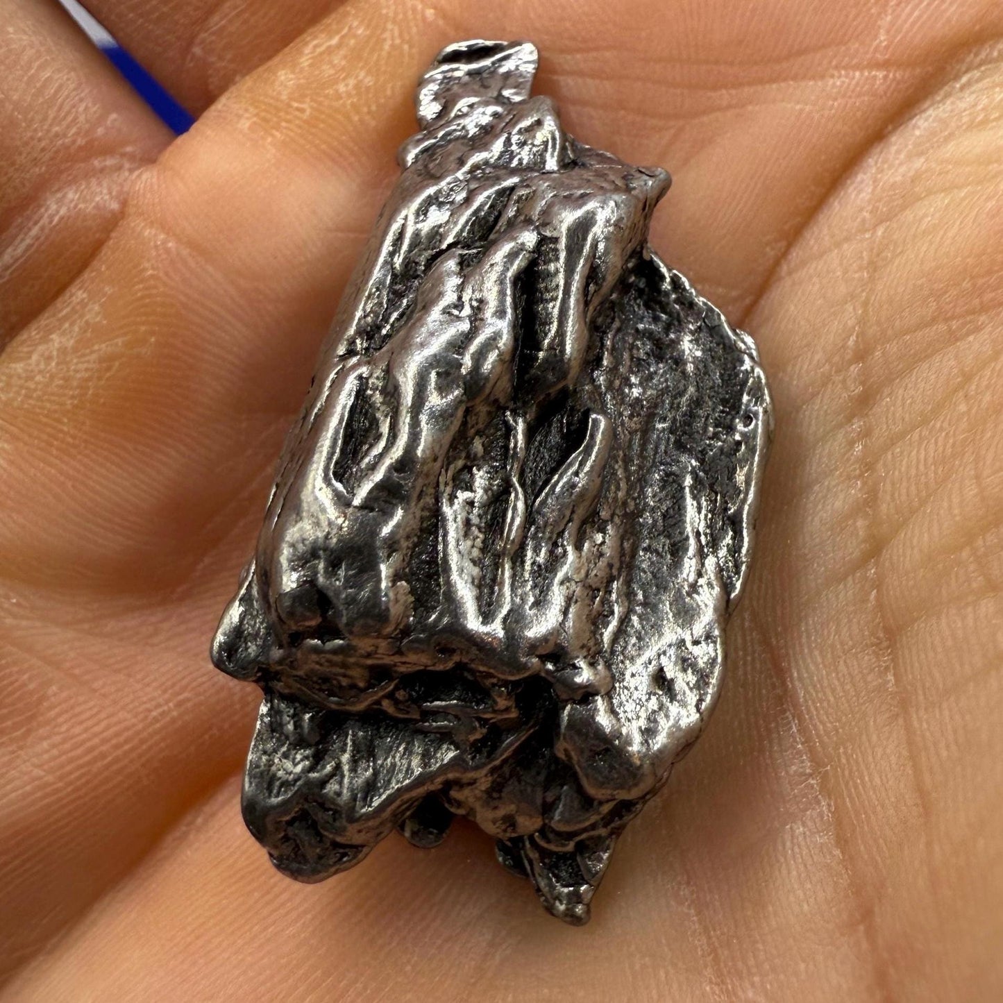 Beautiful Campo de Cielo Meteorite, 34.22 grams, Authentic Meteorite, Iron Meteorite, Campo del Cielo, Space Gift, Space, Astronomy Gift