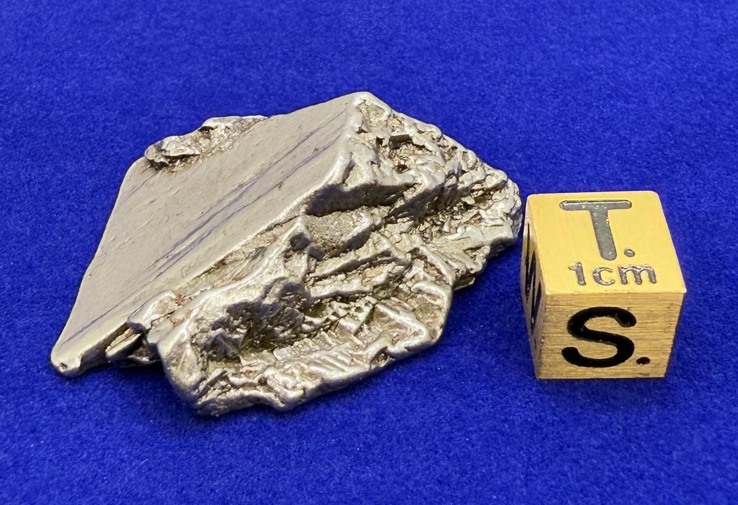 Beautiful Aletai Meteorite Specimen, 29.87 grams, COA, Meteorite Collection, Astronomy Gift, Authentic Iron Meteorite, Space Gift, Space