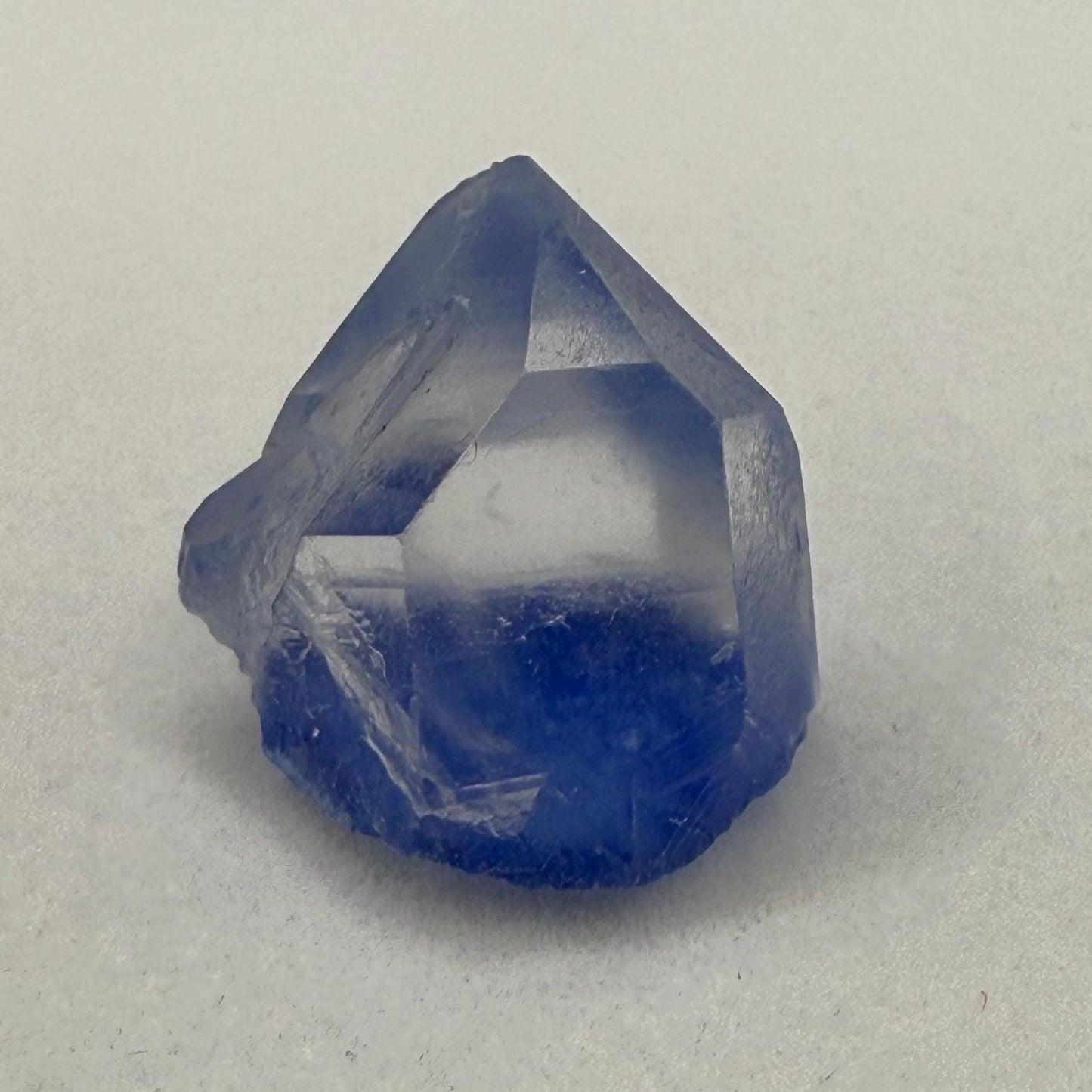 Rare Blue Dumortierite Crystal from Bahia, Brazil, Terminated– 4.28g/21.4ct, Gemstone for Collectors, Meditation, Reiki, Healing Decor