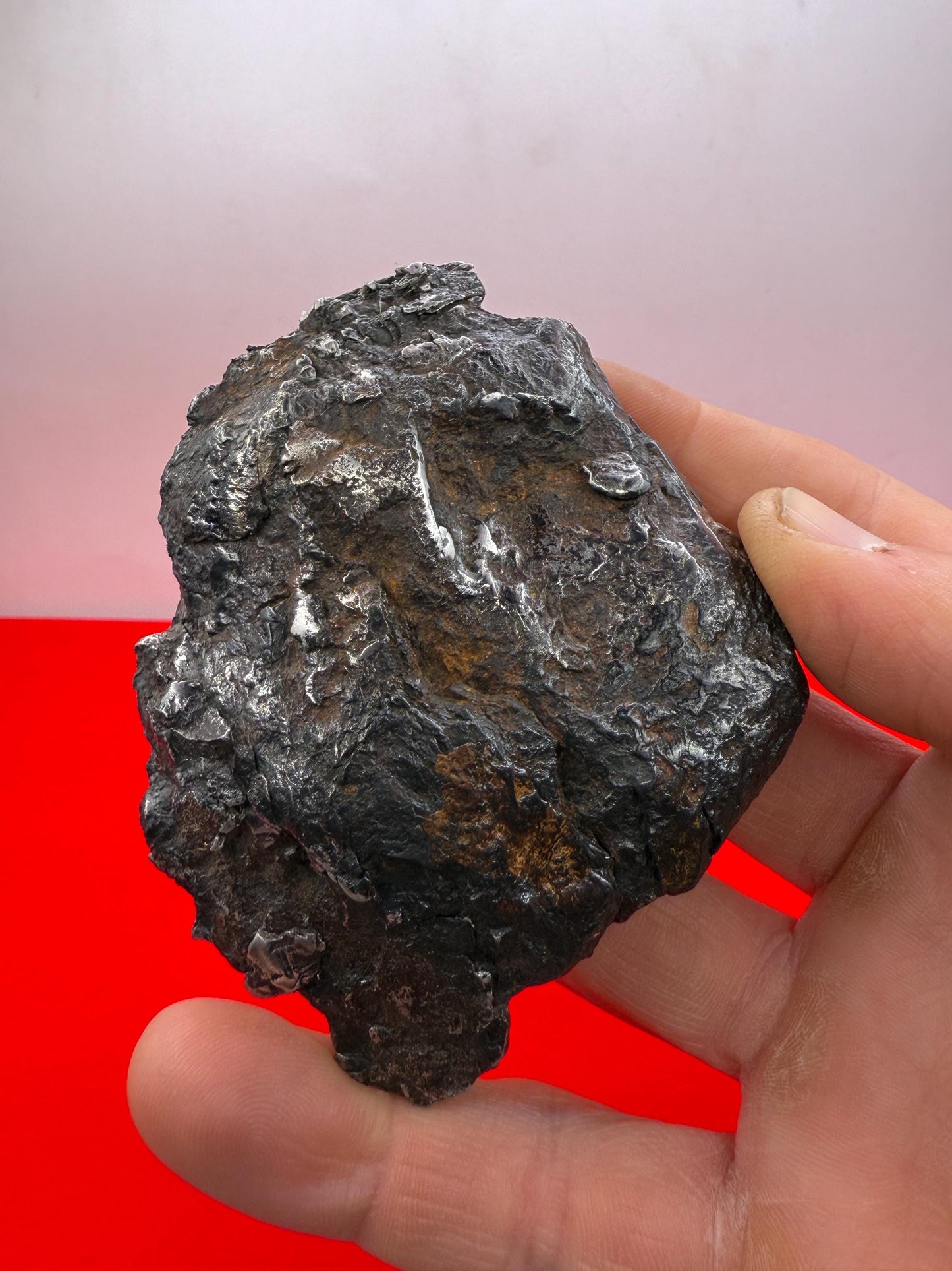 Beautiful Natan Meteorite, Natan Shrapnel, Iron Meteorite, Astronomy Gift, Space Gift, Authentic Meteorite, Meteorite Collection, 323.76g