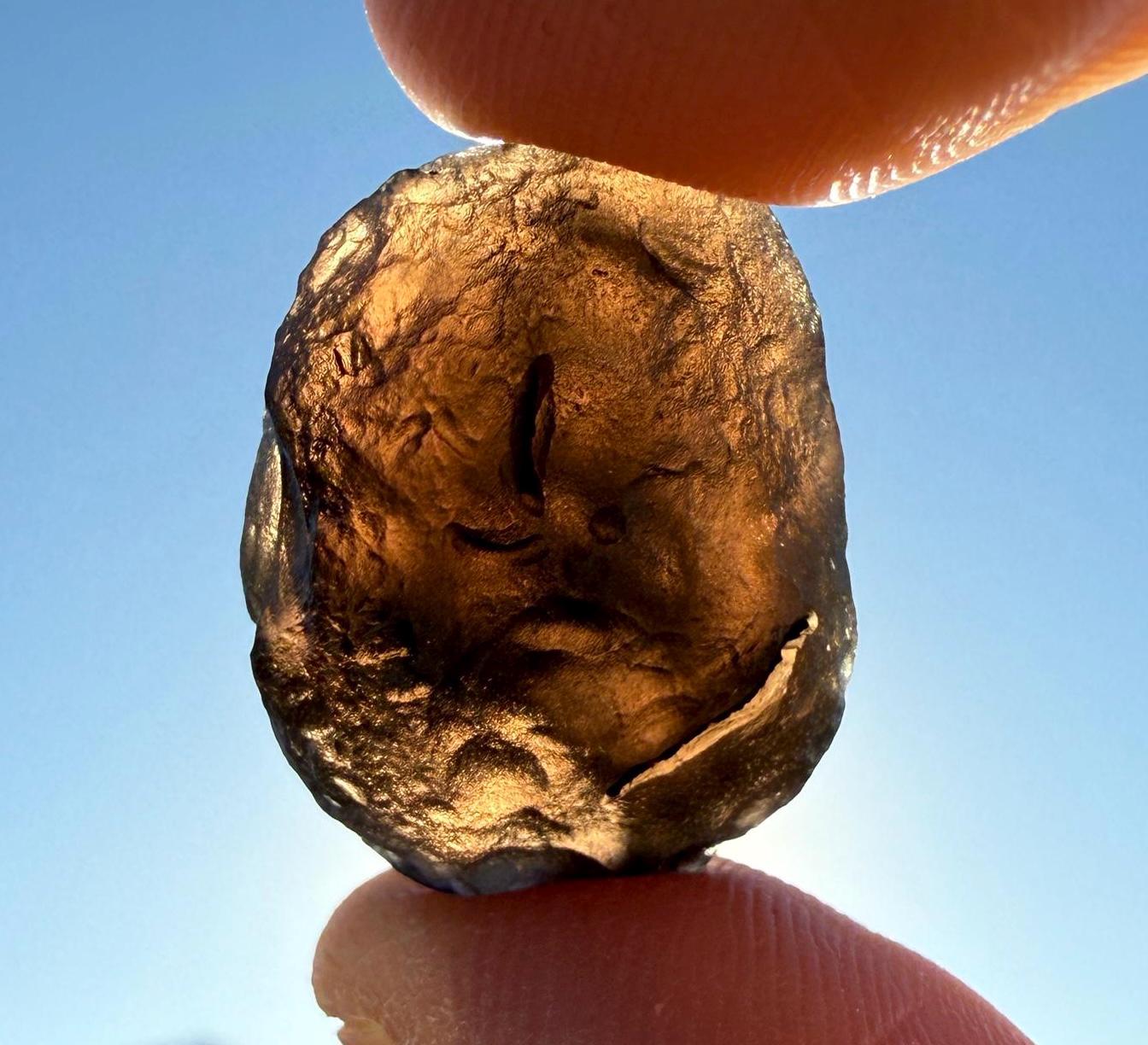 Saffordite Specimen, Cintamani, Rare and Beautiful, Shamanic, Arizona, Pseudotektite, Obsidian, Metaphysical, 5.32 grams