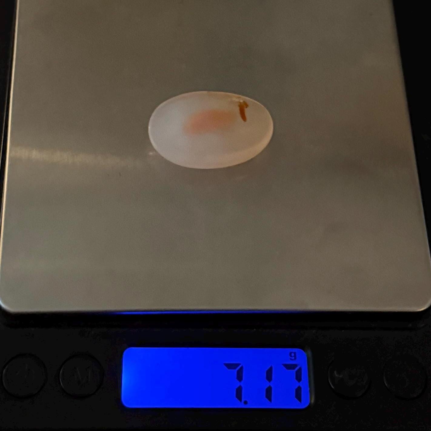 Enhydro Agate, Indonesia Agate, Agate, Enhydro, Rare and Unique Stone, Water bubble, Earth and Water, Energy Work, Rock Collection, 7.17g