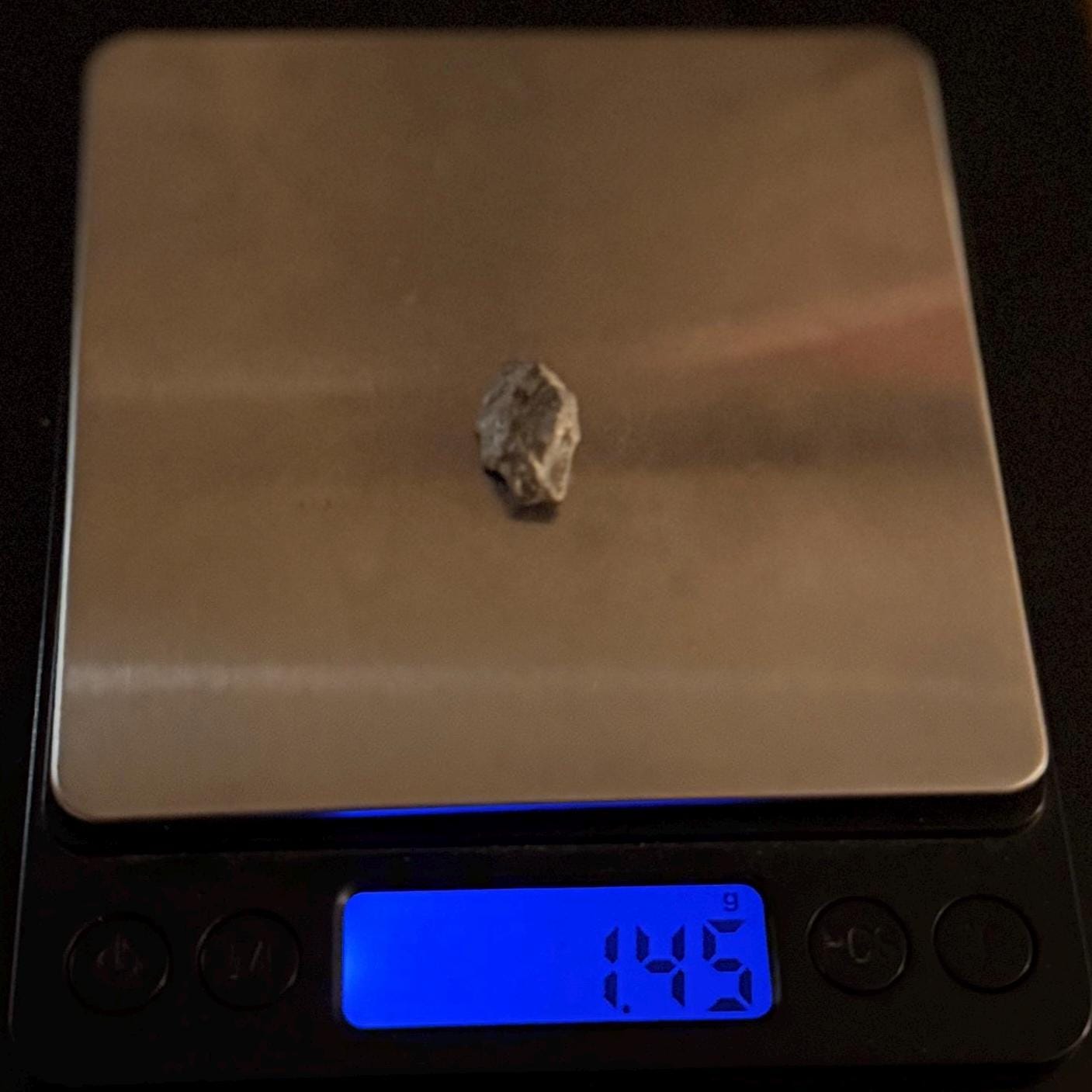 Moon|Lunar Meteorite Pendant, NWA 13974, Feldspathic Breccia, Moon Meteorite, Meteorite Collection, Lunar Feldspathic Breccia, 1.45 grams