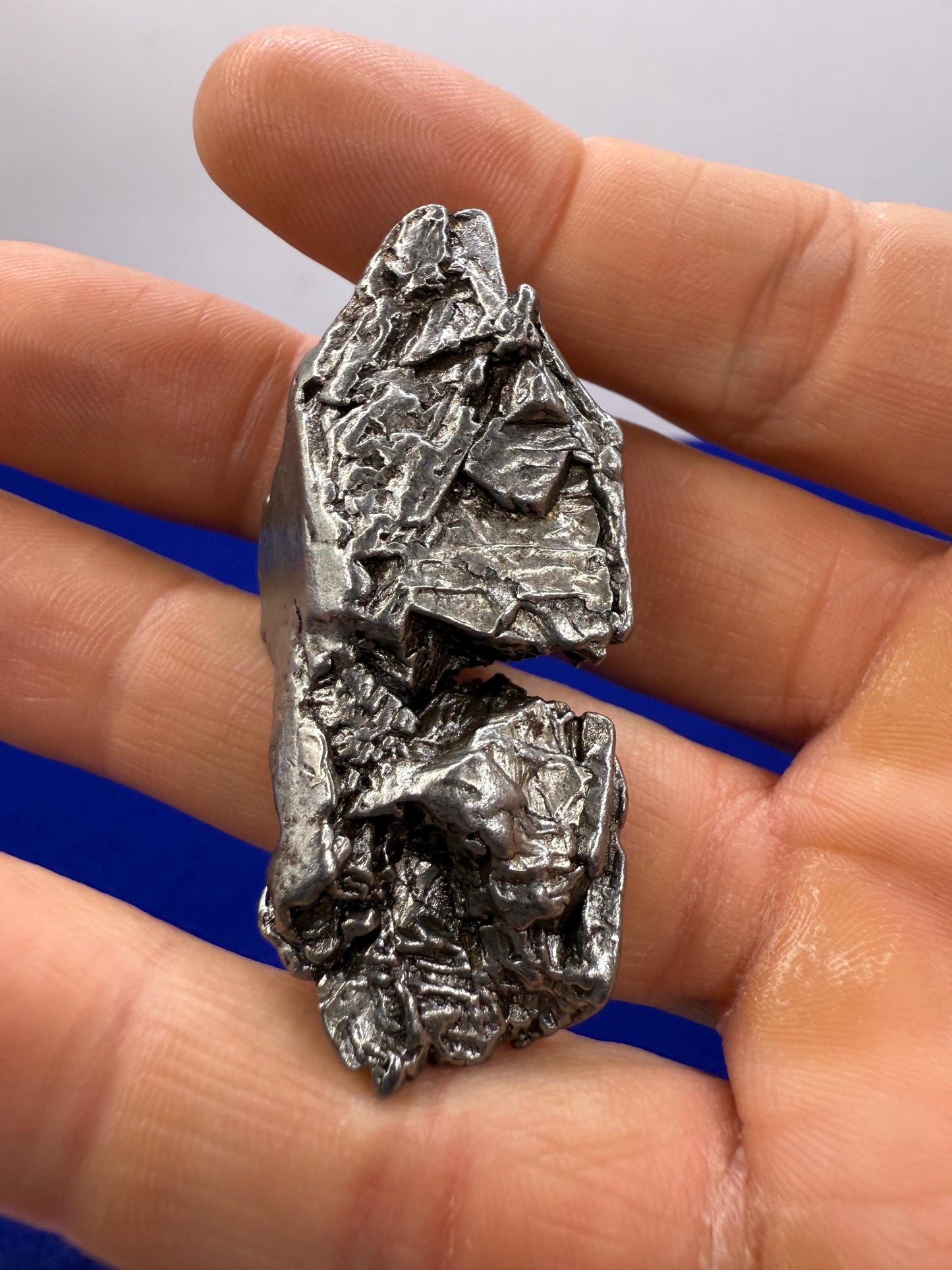 Beautiful Aletai Meteorite Specimen, 51.72 grams, COA, Meteorite Collection, Astronomy Gift, Authentic Iron Meteorite, Space Gift, Space