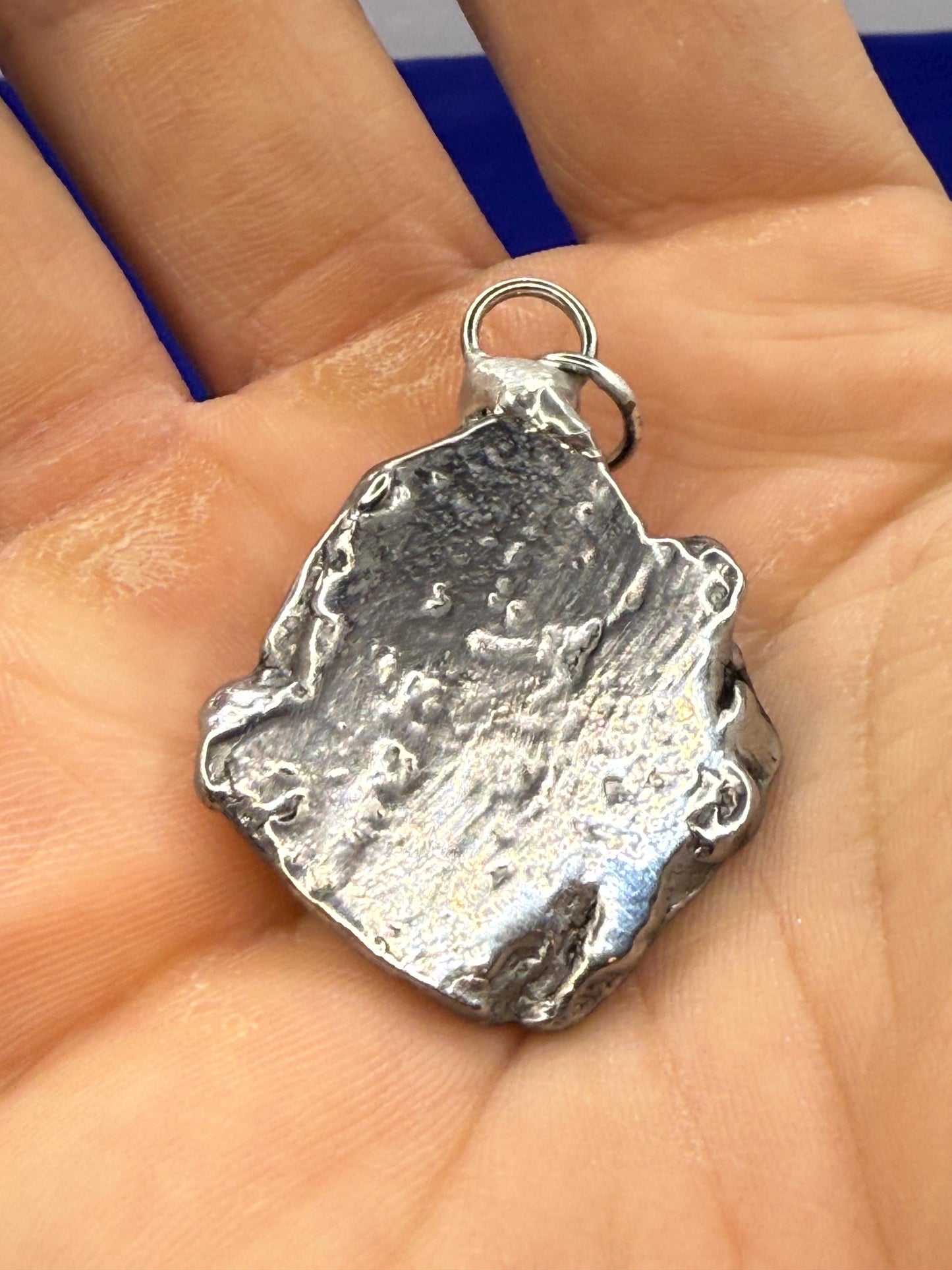 Beautiful Aletai Meteorite Pendant, 23.69 grams, Astronomy Gift, Authentic Meteorite, Meteorite Jewelry, Meteorite Pendant, COA, Space Gift