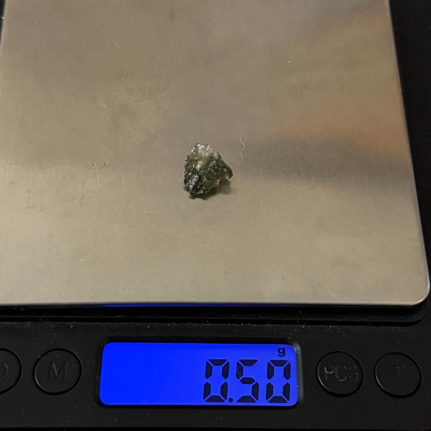 Moldavite Tektite Specimen, High Quality, Transformation, Manifestation, Reiki, Athentic, Moldavite Crystal, 0.50 grams|2.5 carats